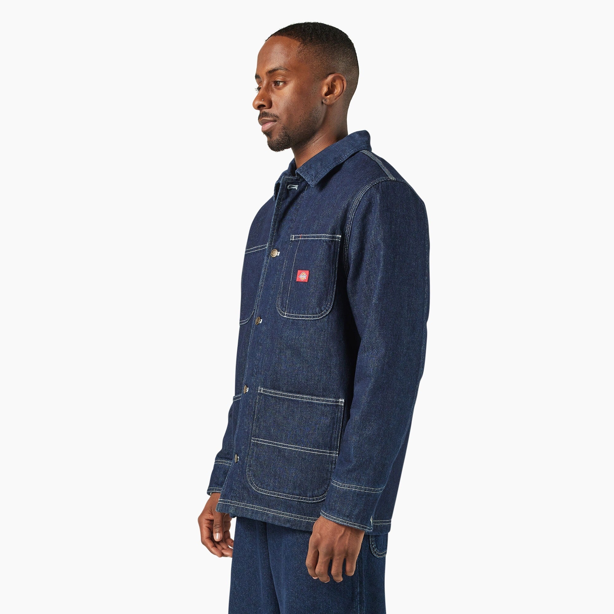 DICKIES - MENS DENIM BLANKET LINED CHORE COAT - A861B - Boutique Bubbles