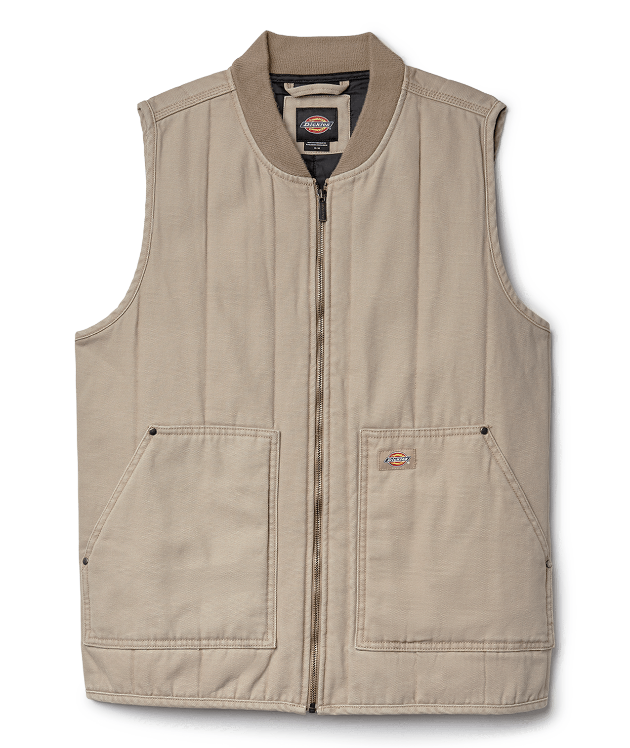 DICKIES - MENS QUILTED CANVAS VEST - A87O4 - Boutique Bubbles
