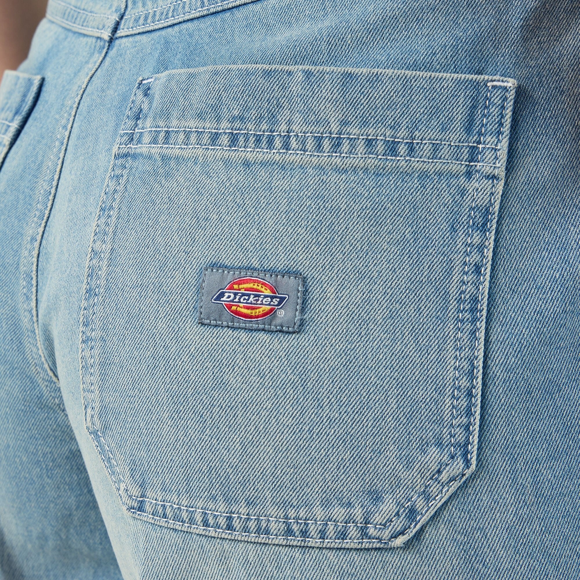 DICKIES - Women’s Loose Fit Double Knee Jeans - A87JT - Boutique Bubbles