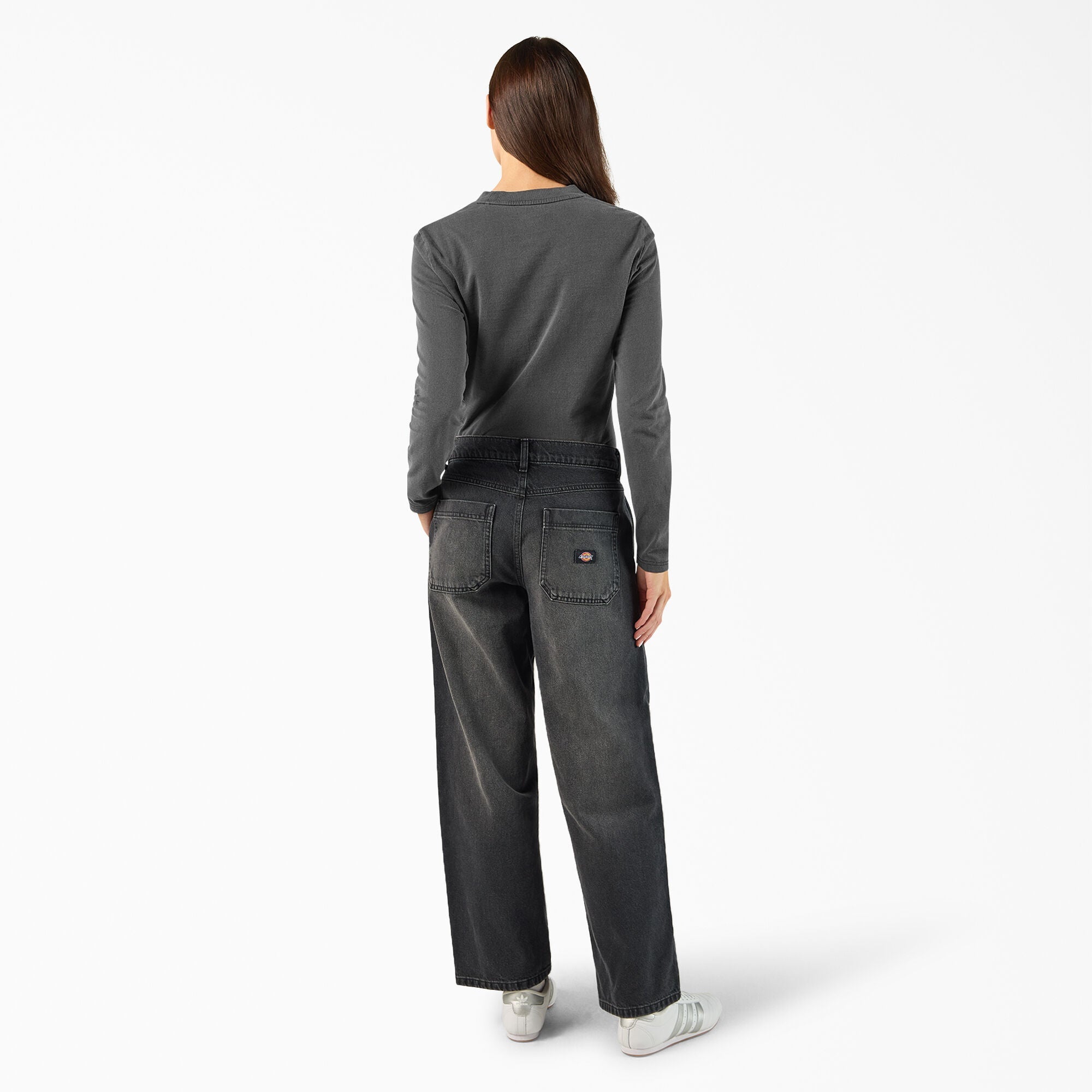 DICKIES - Women’s Loose Fit Double Knee Jeans - A87JT - Boutique Bubbles