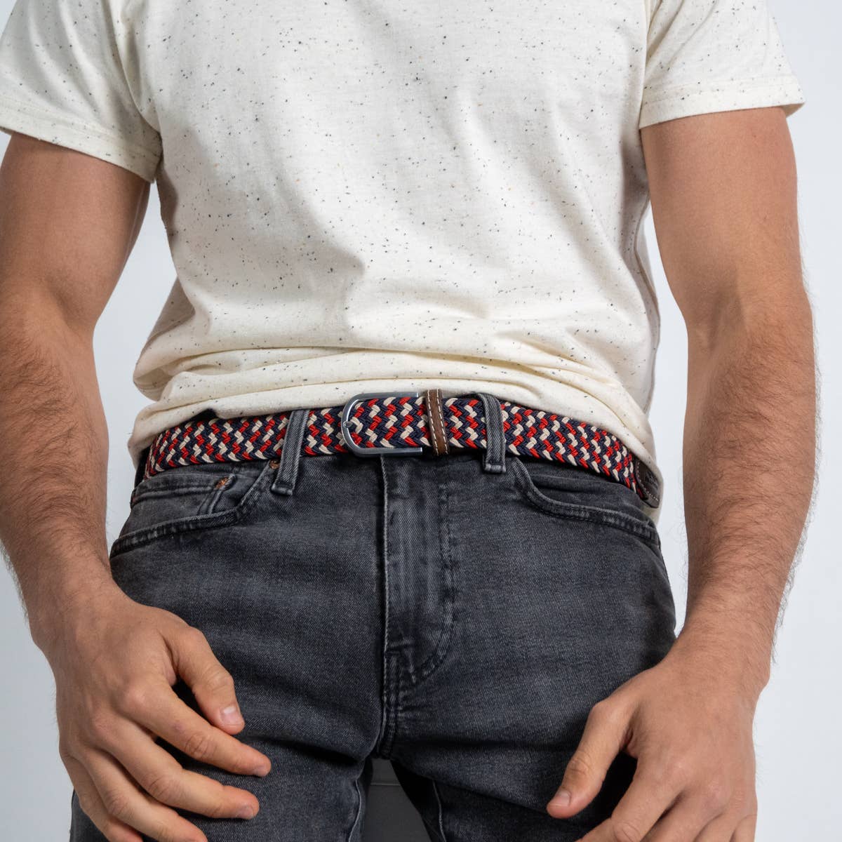 Elastic Braided Belt Amsterdam - Boutique Bubbles