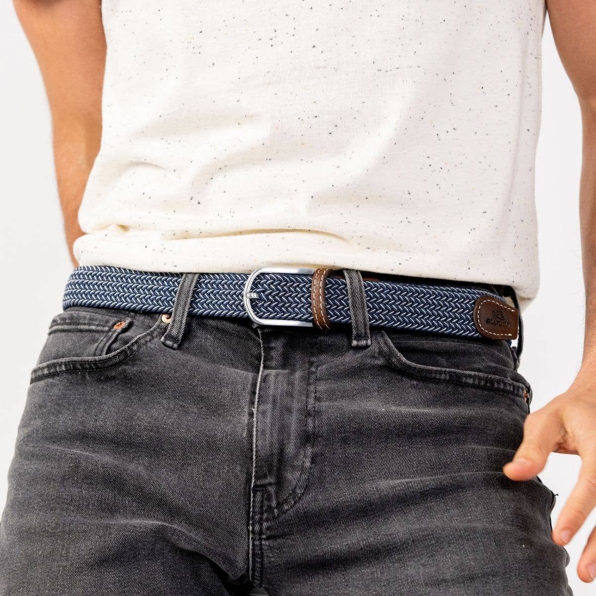 Elastic Braided Belt - Bogota - Boutique Bubbles