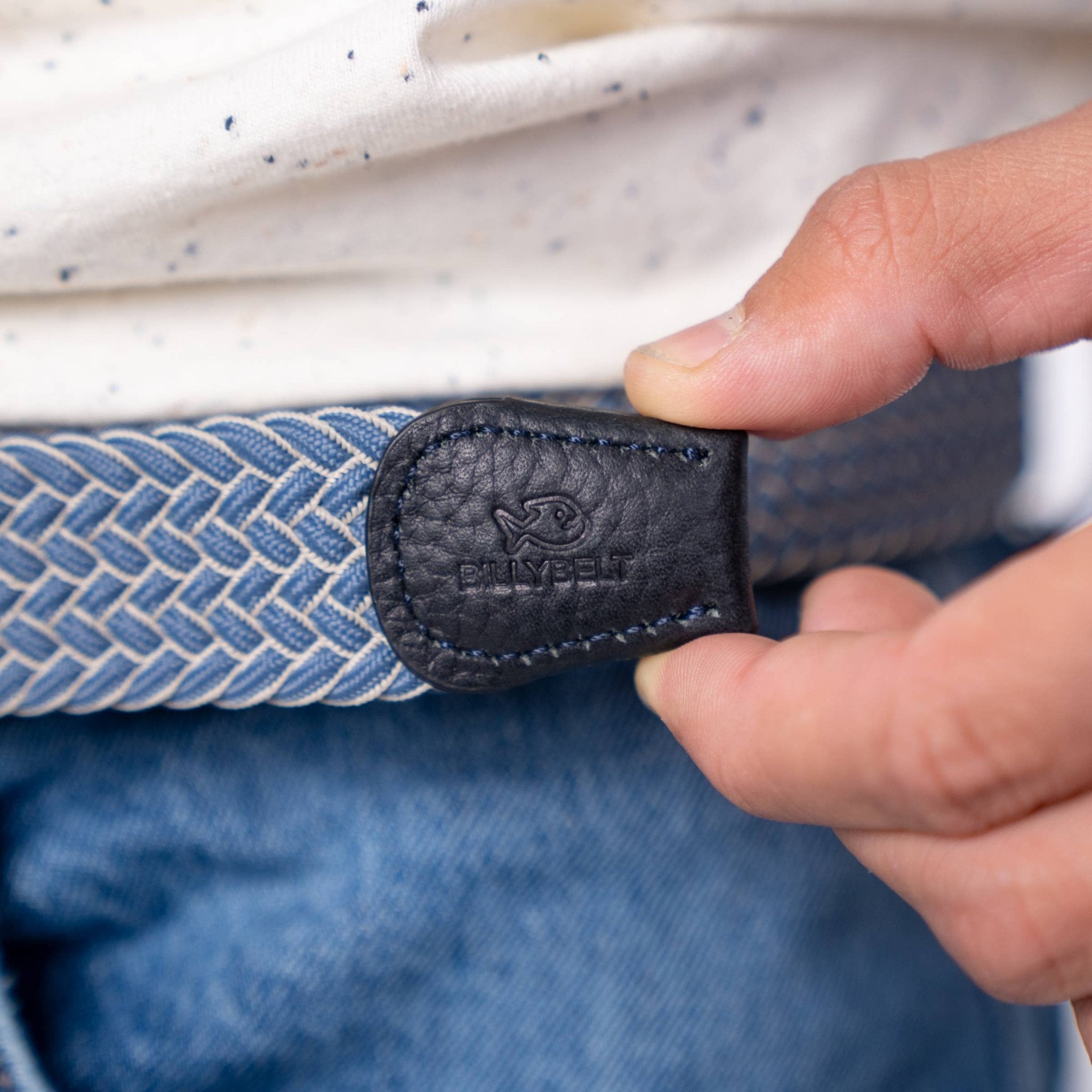 Elastic braided belt - Chicago - Boutique Bubbles