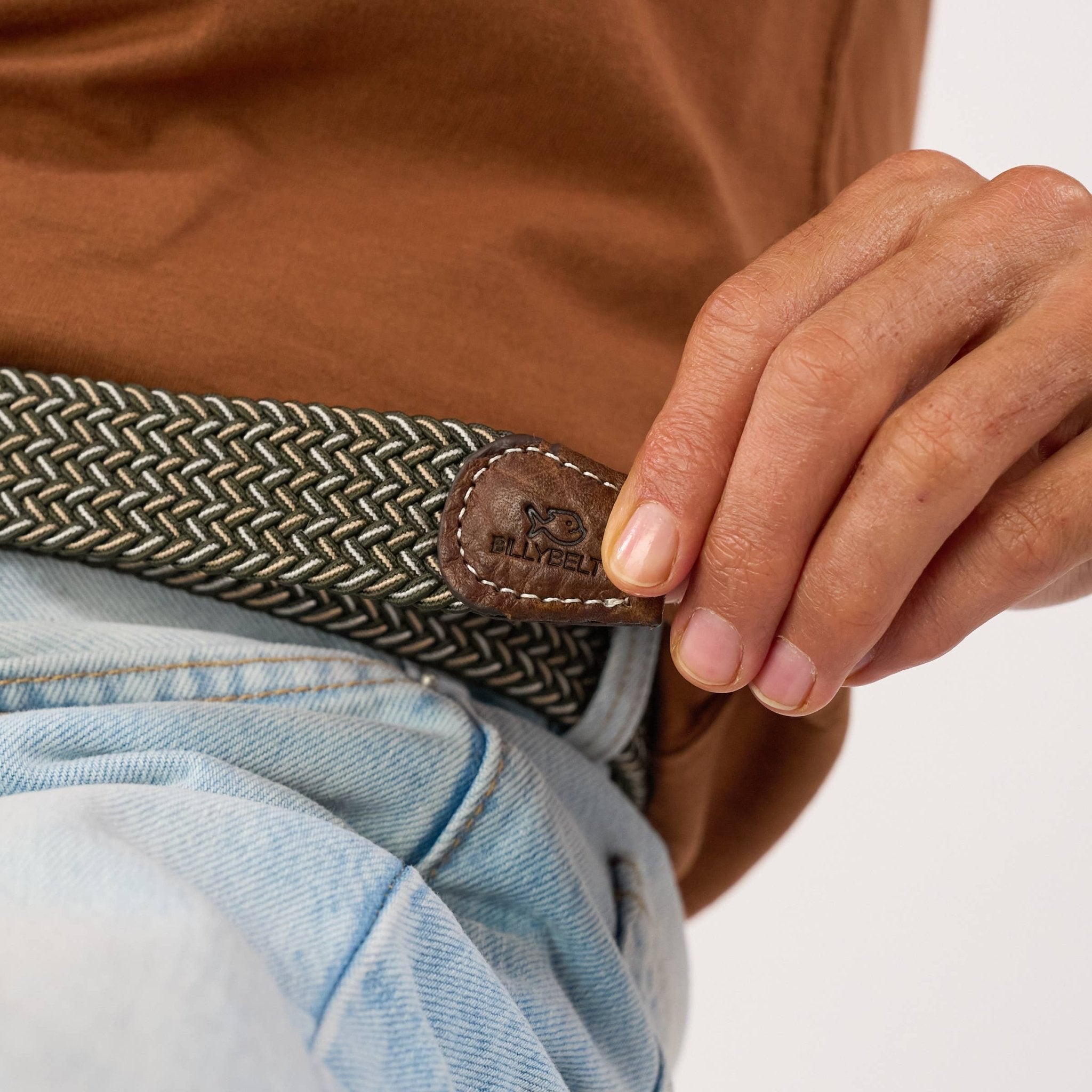 Elastic Braided Belt Quebec - Boutique Bubbles