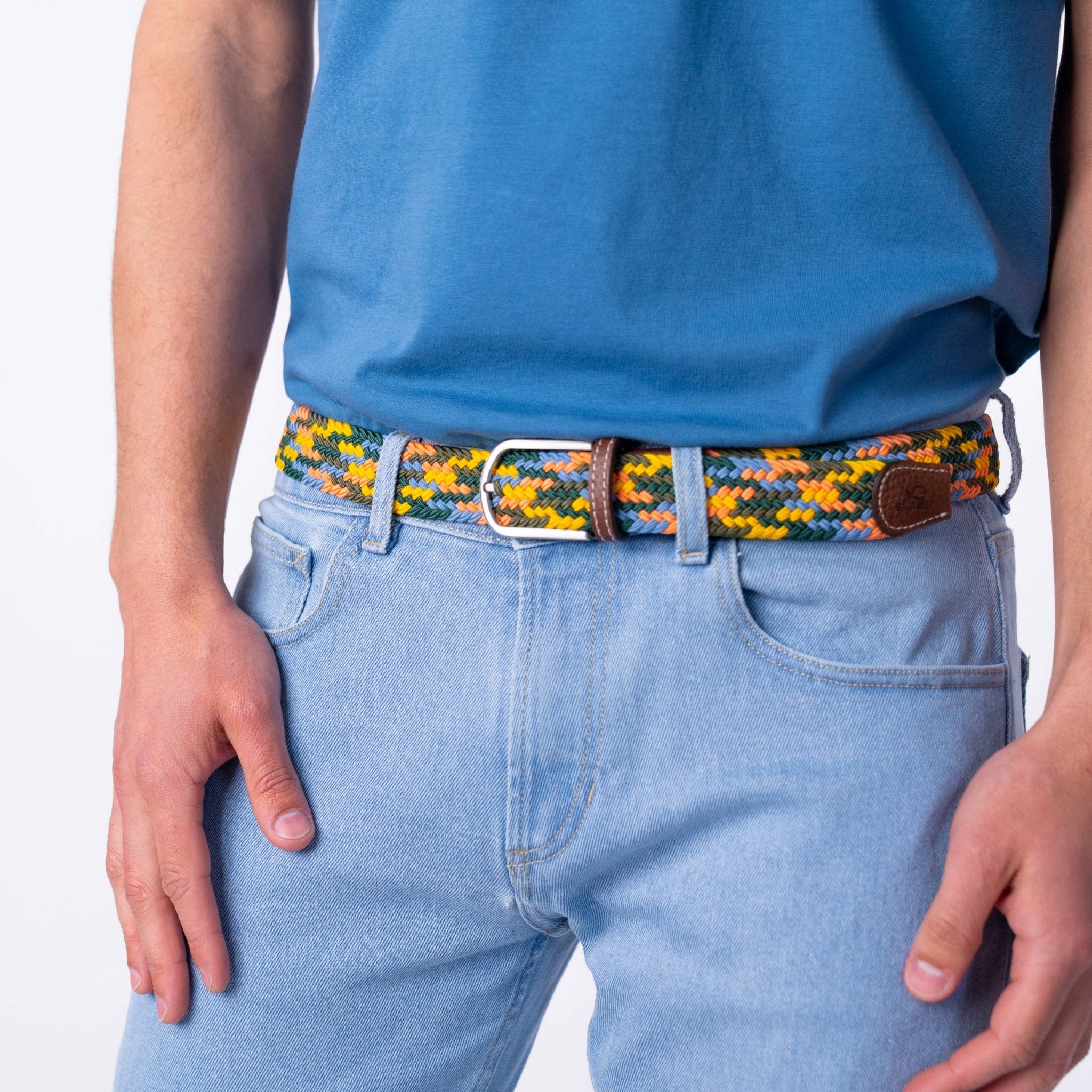 Elastic braided belt - Zurich - Boutique Bubbles