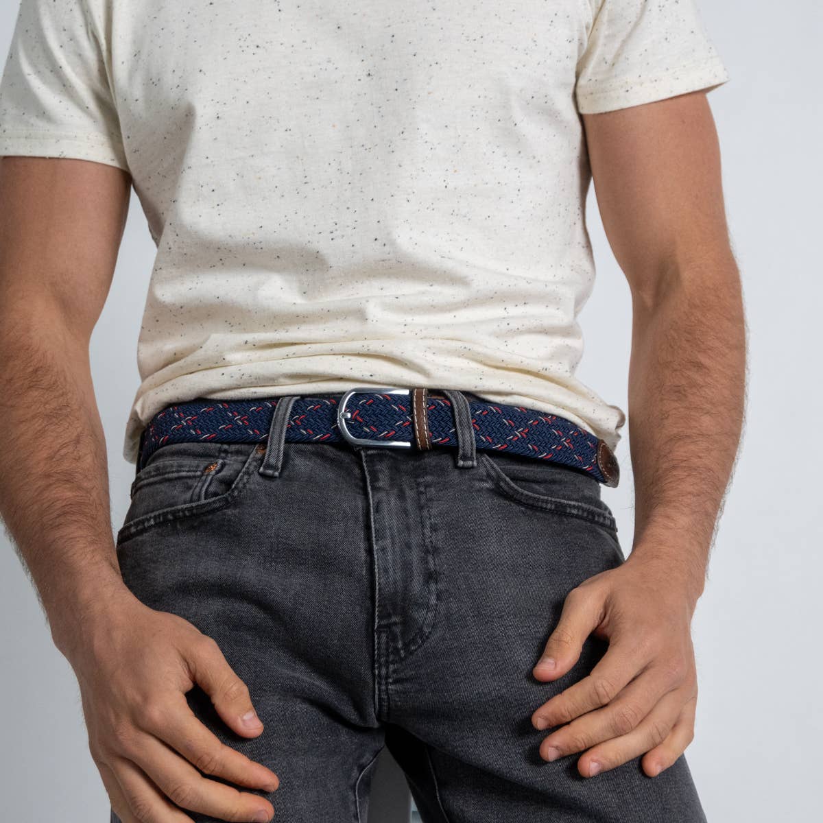 Elastic Braided Oxford Belt - Boutique Bubbles