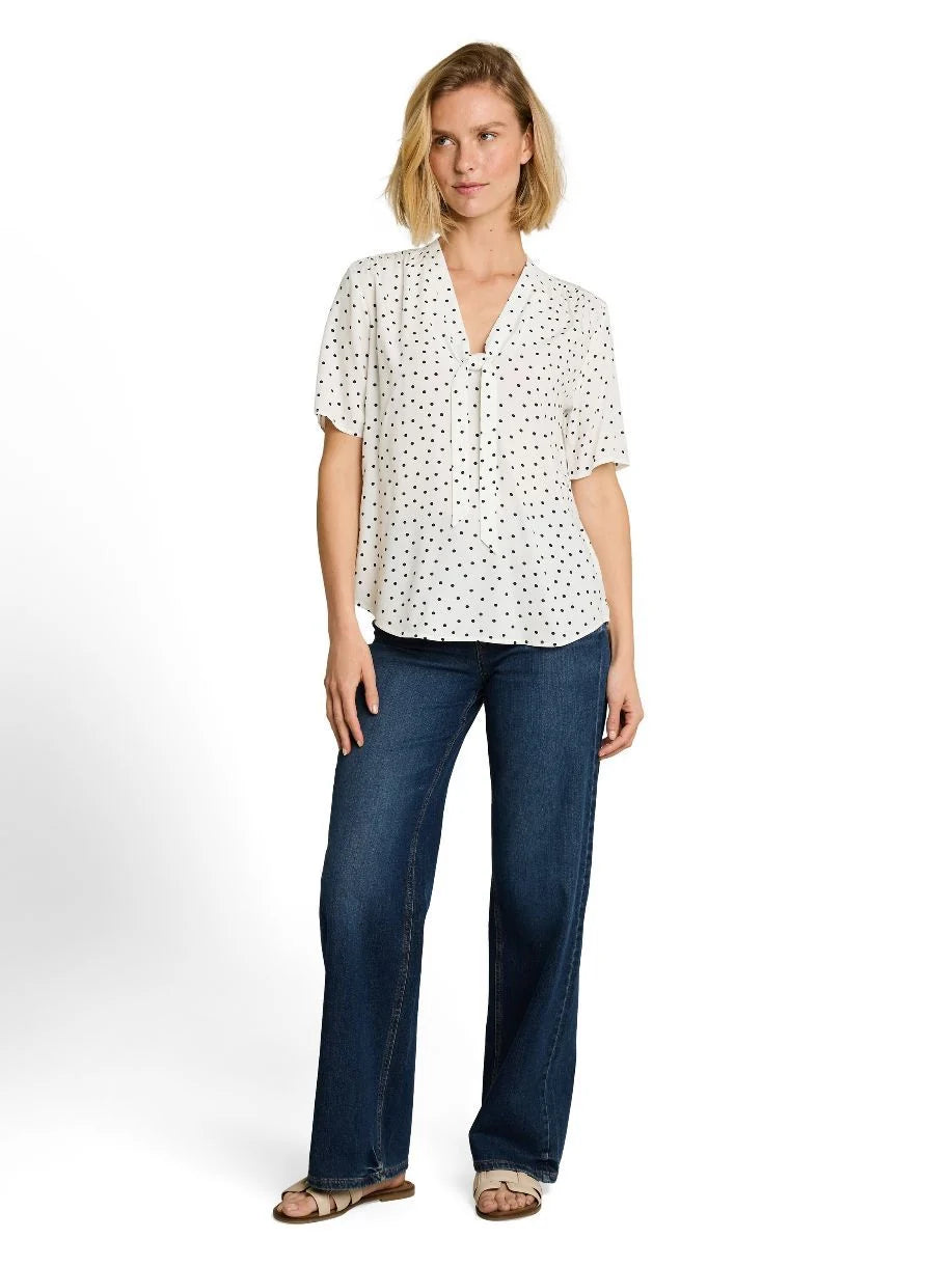 TOM TAILOR - Blouse printed with v-neck - 1051189