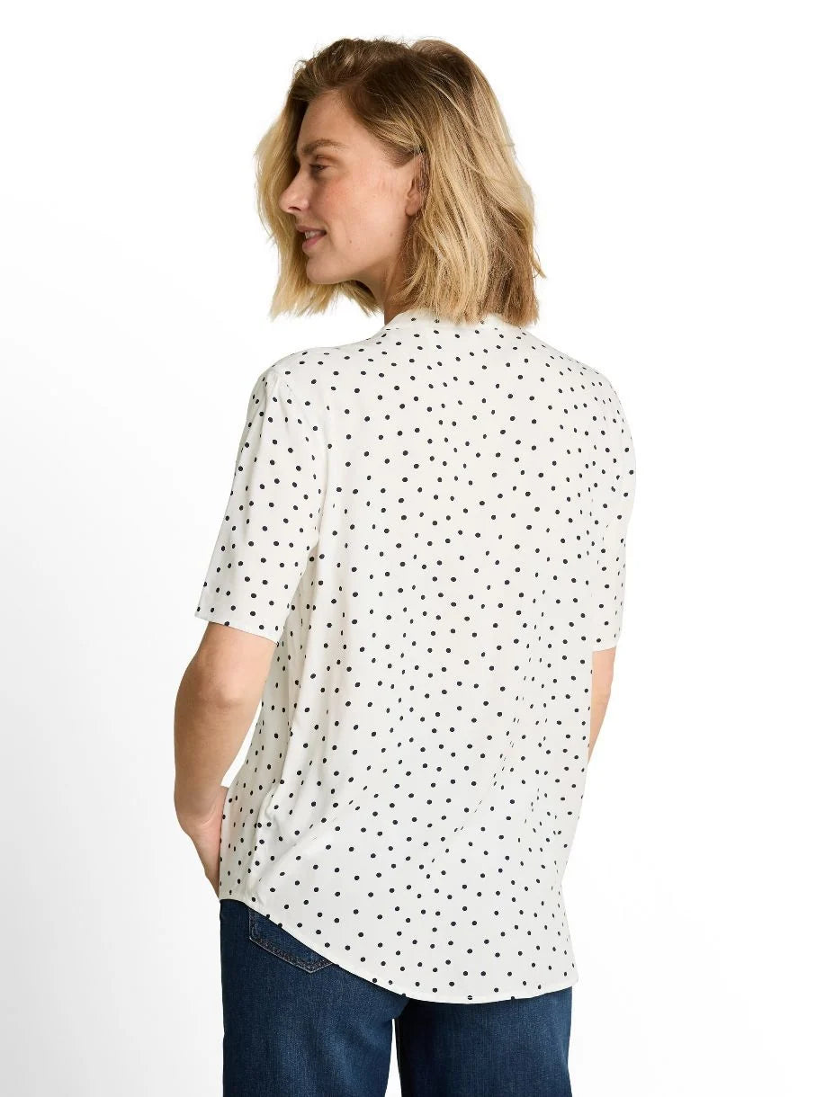 TOM TAILOR - Blouse printed with v-neck - 1051189