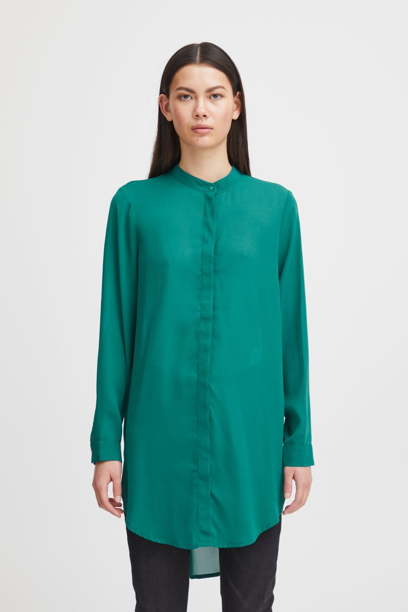 ICHI - IHCELLANI LONG SHIRT - 20115931 - Boutique Bubbles