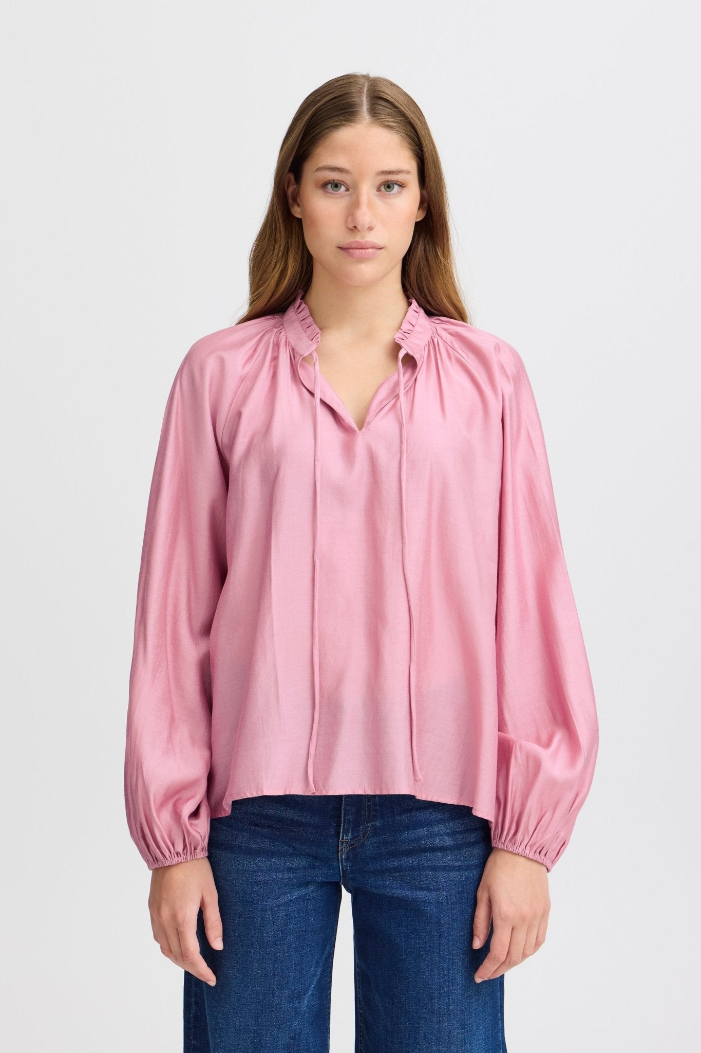 ICHI - IHKARLANI BLOUSE - 20121888 - Boutique Bubbles