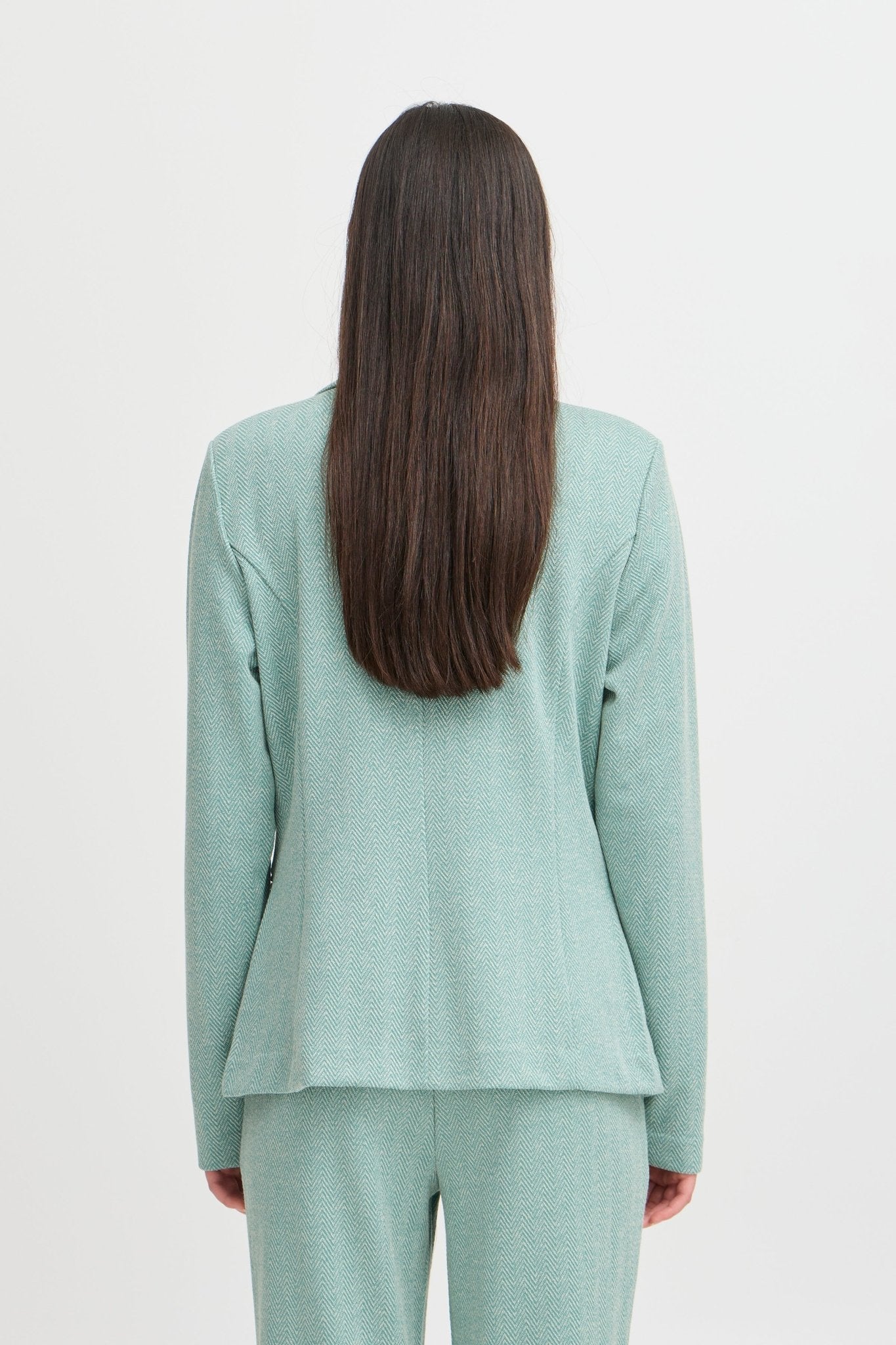 ICHI - IHKATE JACQUARD BLAZER - 20121600 - Boutique Bubbles