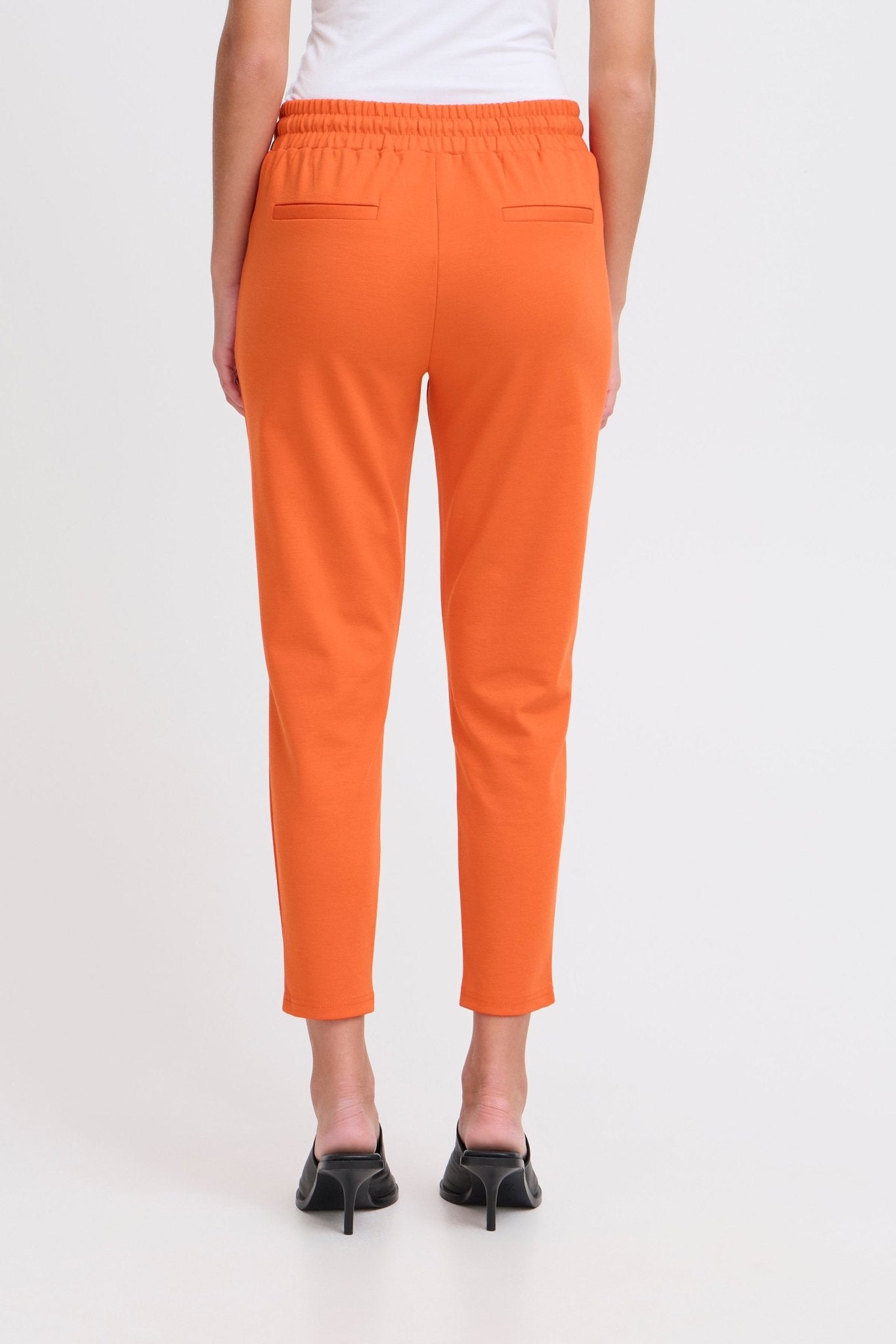 ICHI - IHKATE PANTS CROPPED - 20104757 - Boutique Bubbles