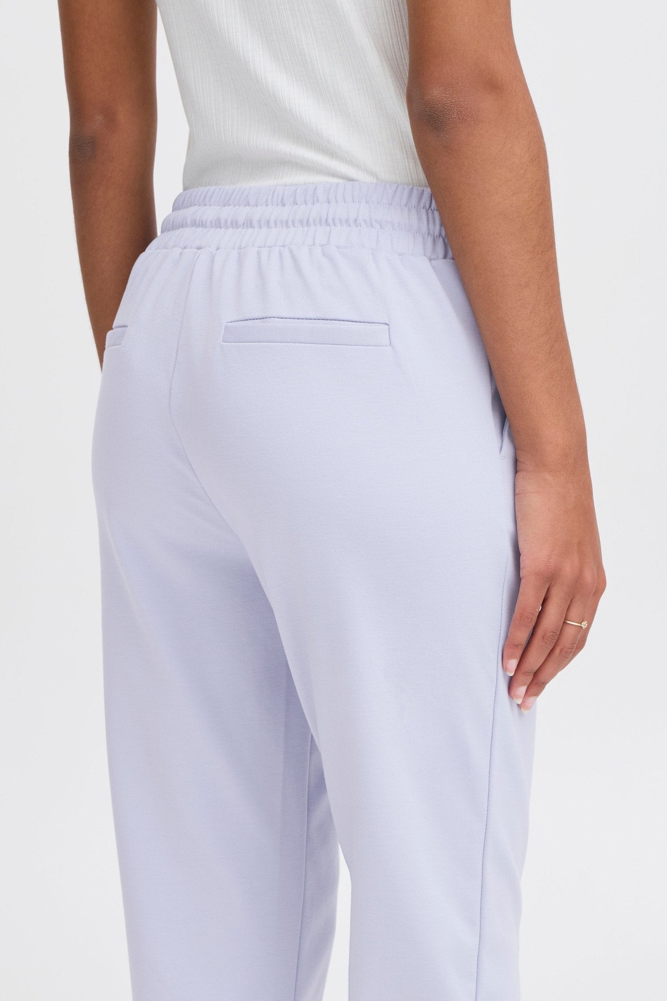 ICHI - IHKATE PANTS CROPPED - 20104757 - Boutique Bubbles