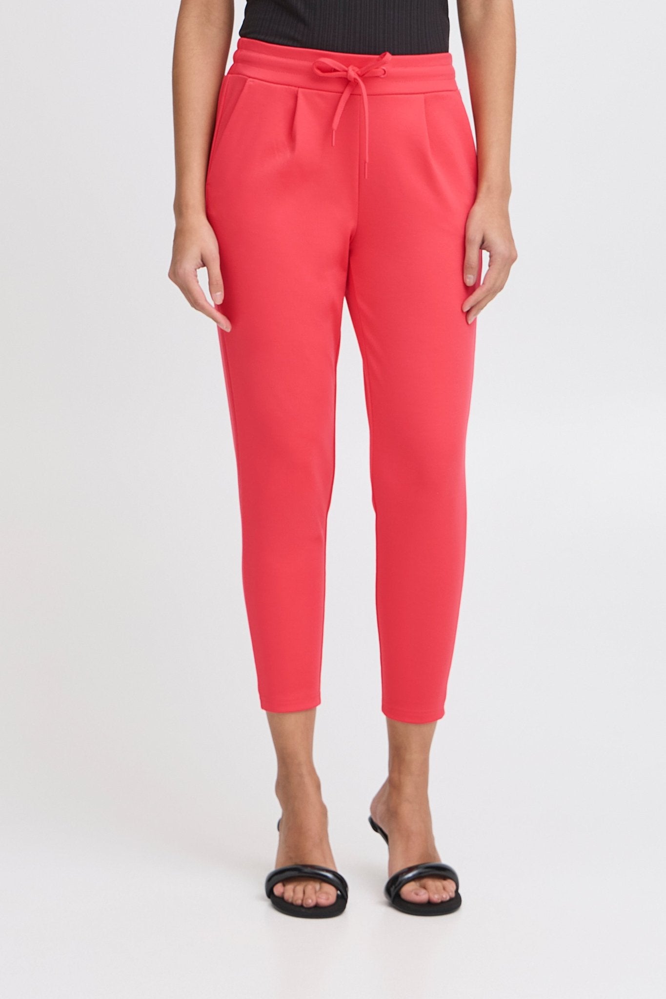 ICHI - IHKATE PANTS CROPPED - 20104757 - Boutique Bubbles