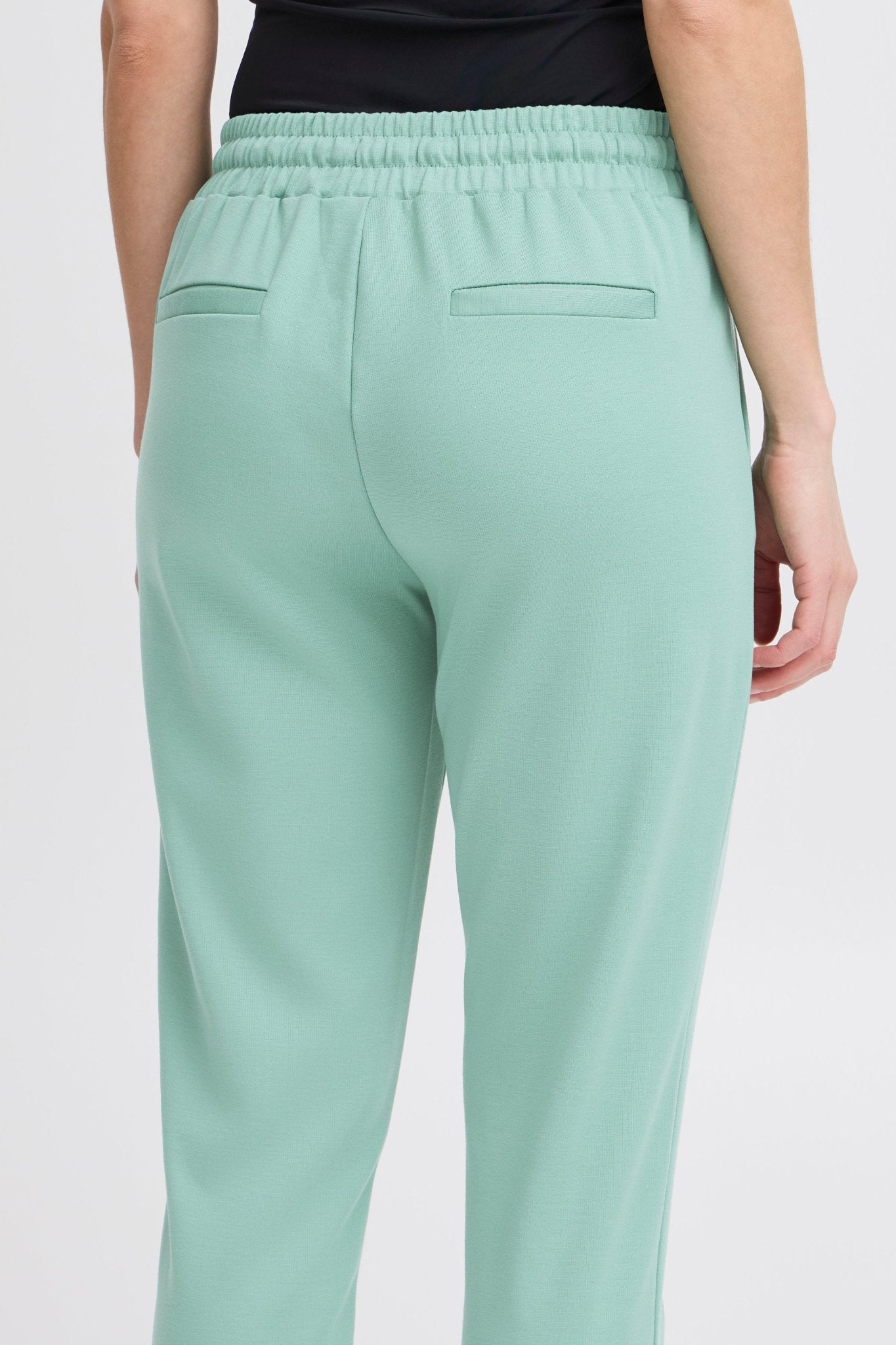 ICHI - IHKATE PANTS CROPPED - 20104757 - Boutique Bubbles