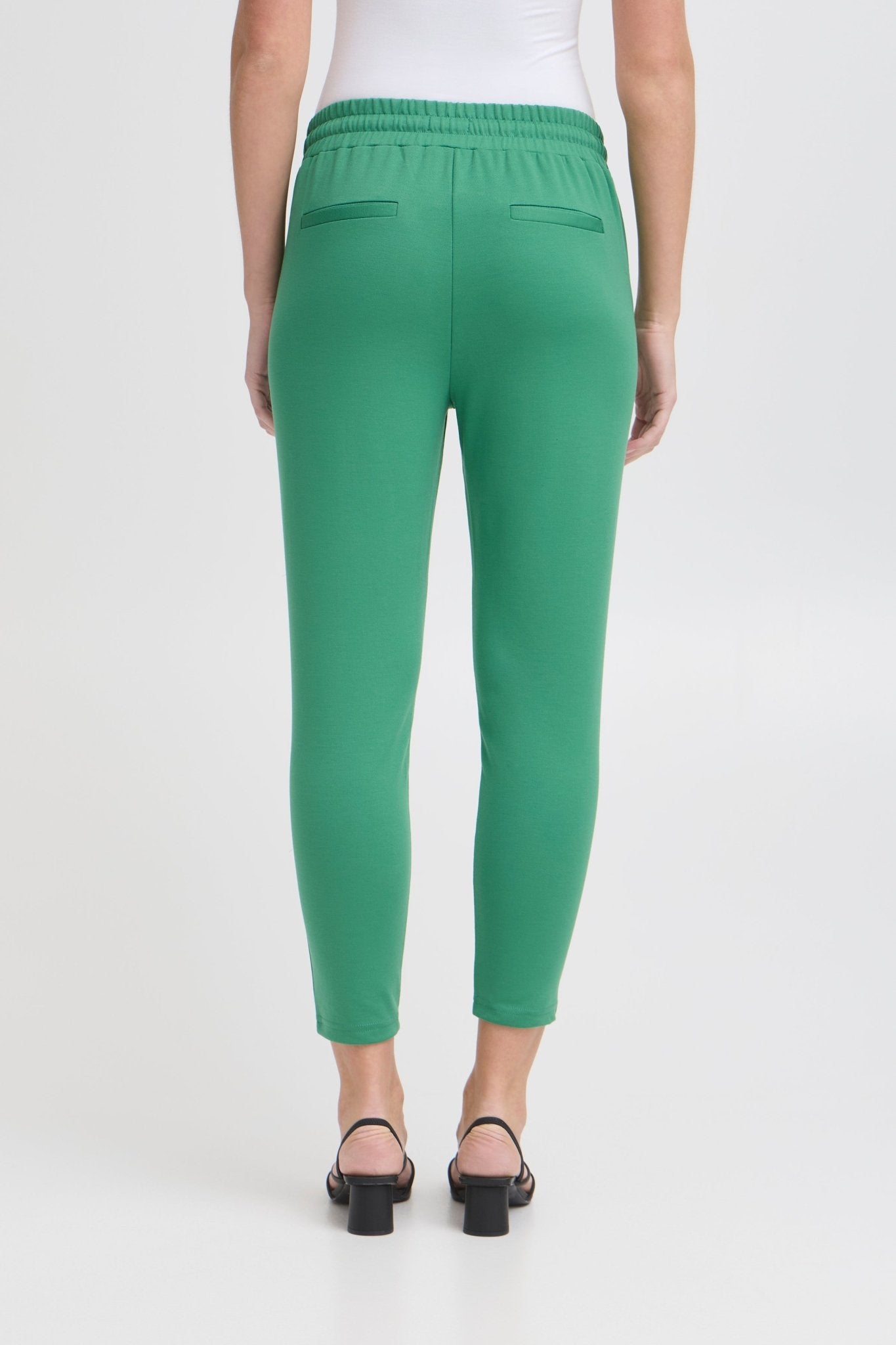 ICHI - IHKATE PANTS CROPPED - 20104757 - Boutique Bubbles