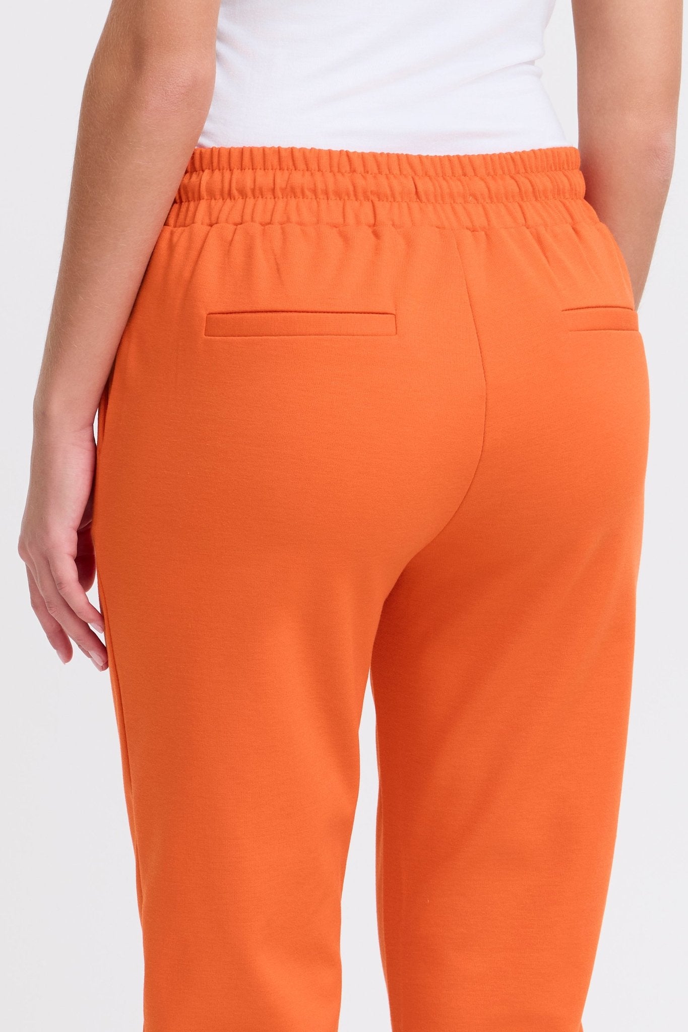 ICHI - IHKATE PANTS CROPPED - 20104757 - Boutique Bubbles