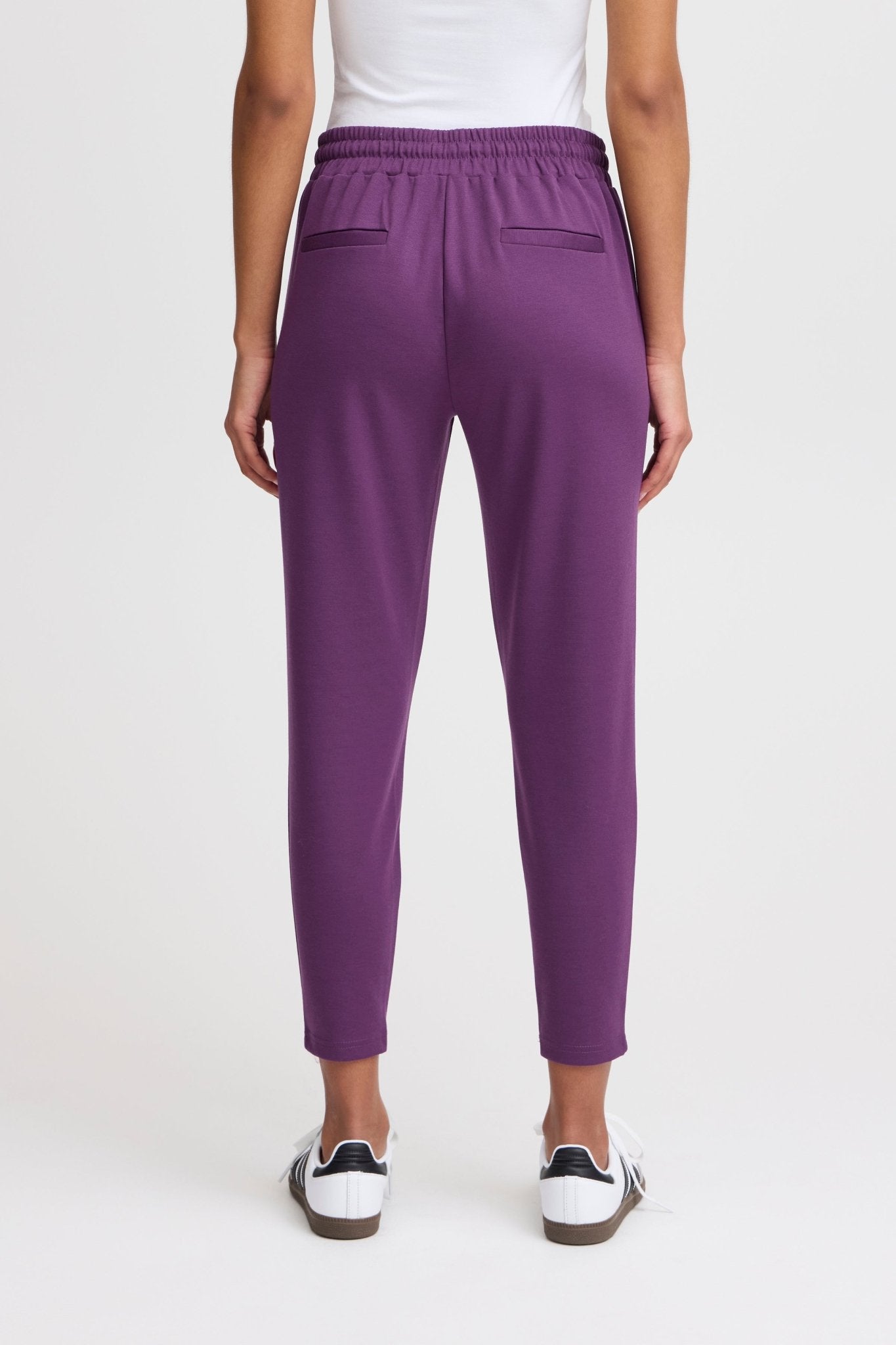 ICHI - IHKATE PANTS CROPPED - 20104757 - Boutique Bubbles