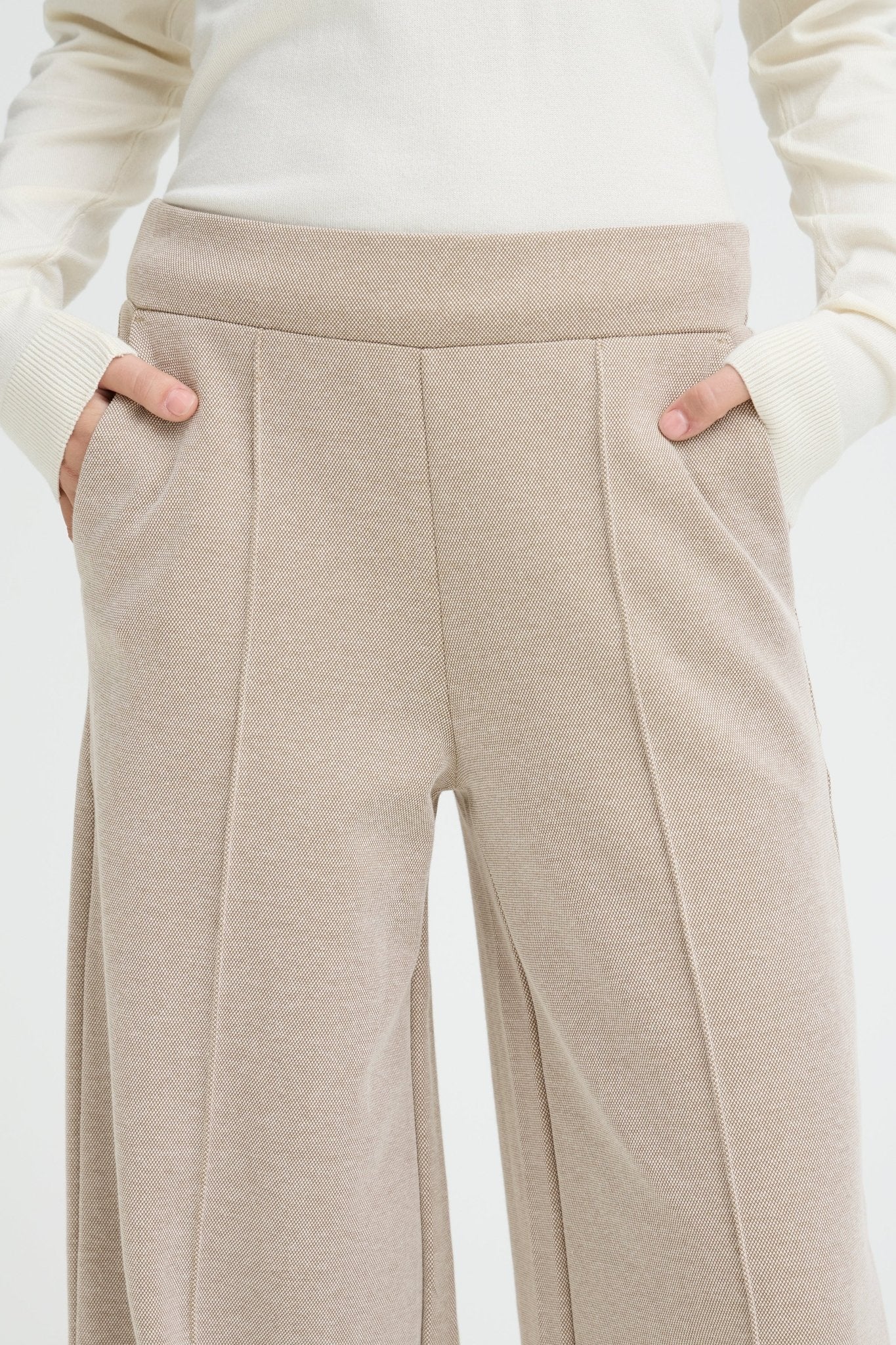 ICHI - IHKATE PIQUE Trousers - 20118162 - Boutique Bubbles