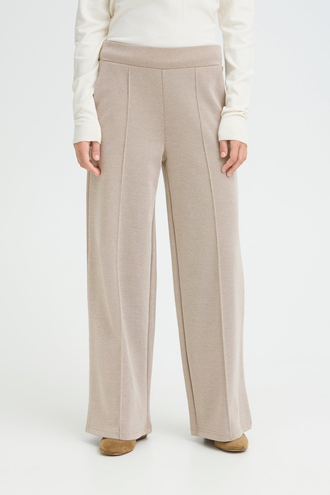 ICHI - IHKATE PIQUE Trousers - 20118162 - Boutique Bubbles