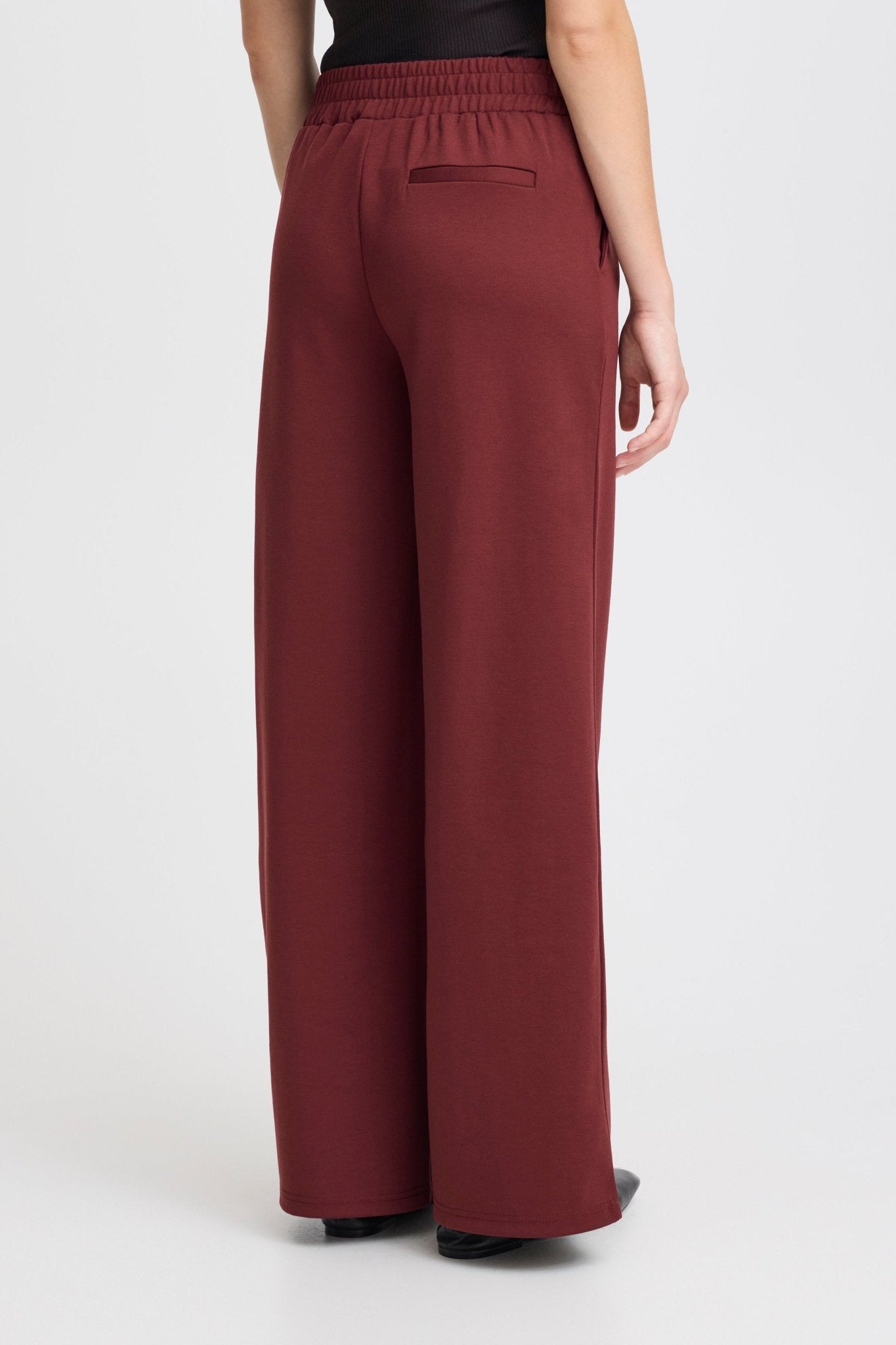 ICHI - IHKATE SUS LONG WIDE PANTS - 20118337 - Boutique Bubbles