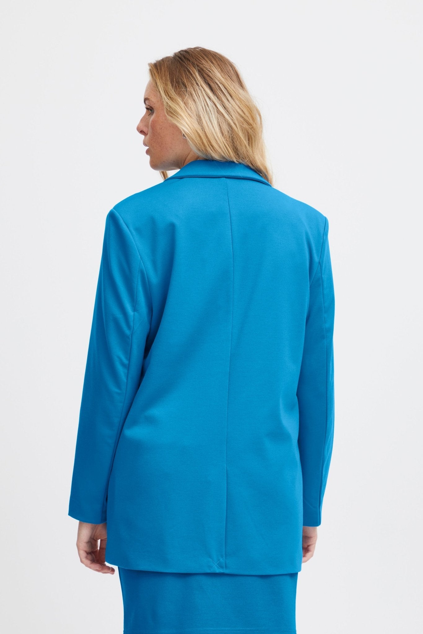 ICHI - IHKATE SUS OVERSIZE BLAZER - 20118123 - Boutique Bubbles