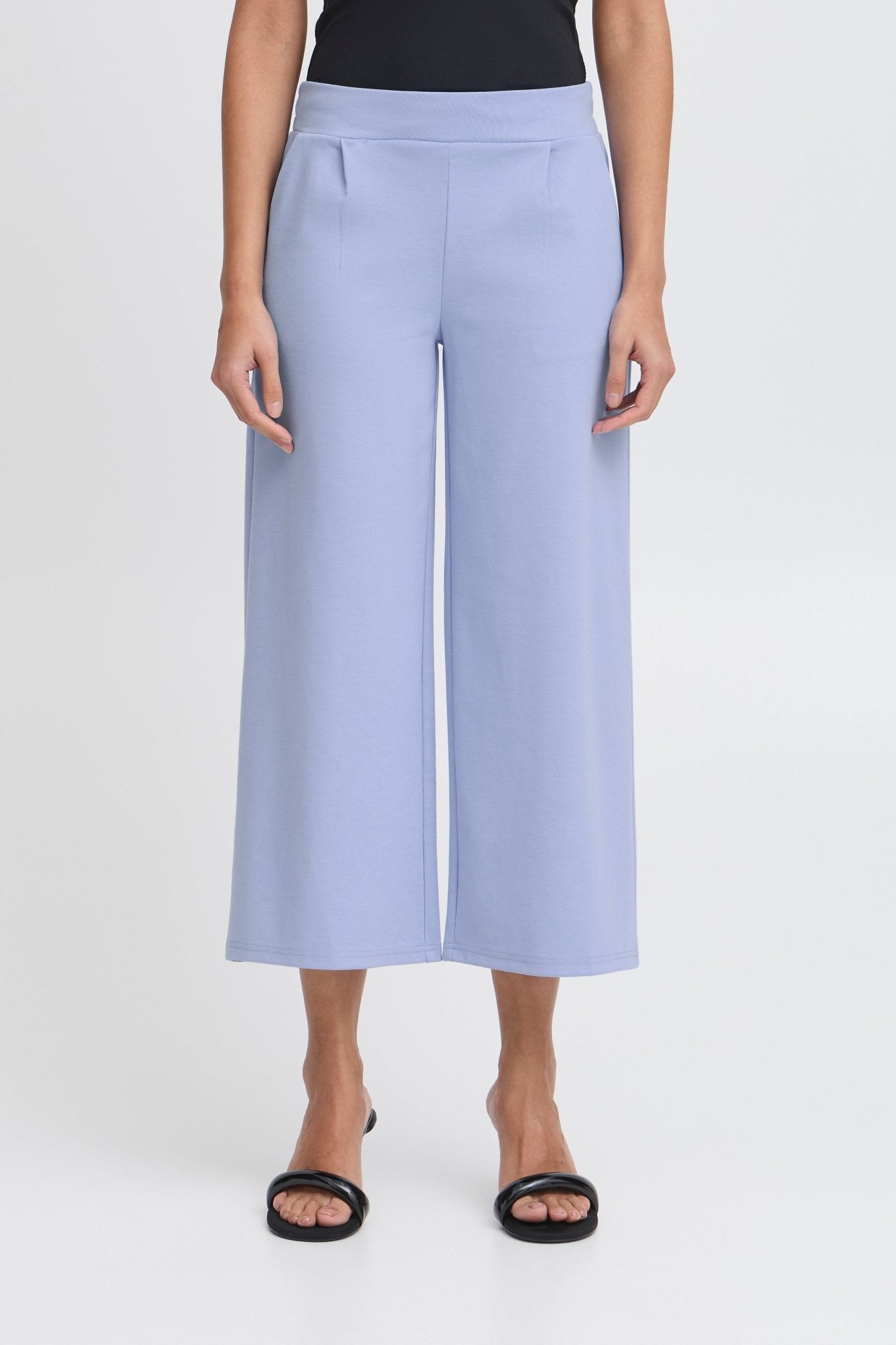 ICHI - IHKATEIH SUS WIDE PANTS - 20116301 - Boutique Bubbles