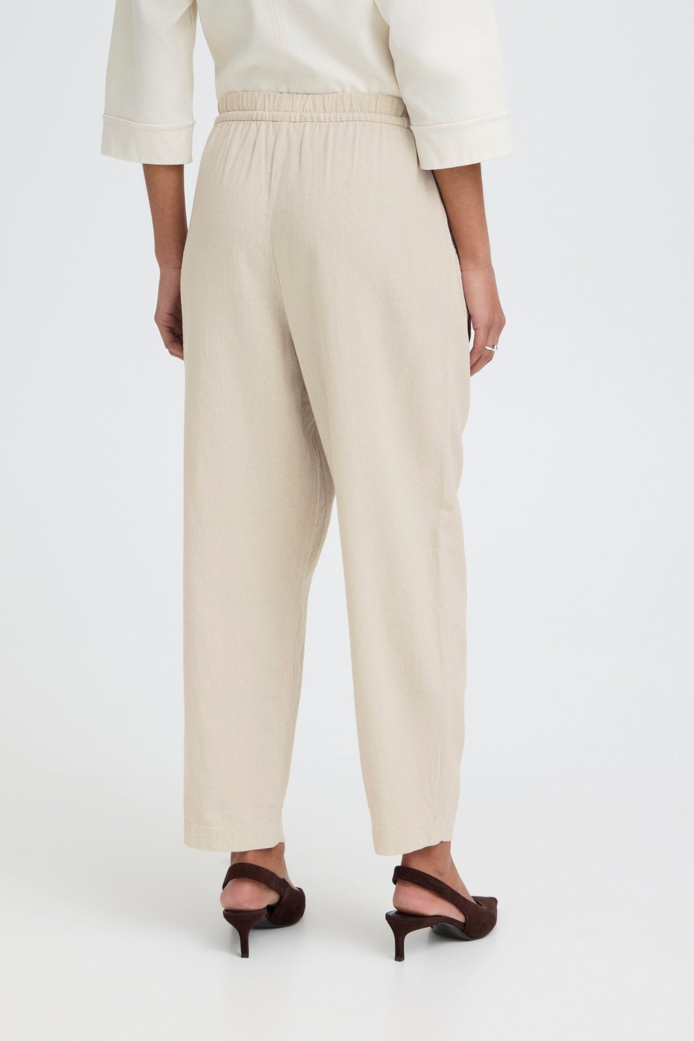 ICHI - IHLINNO Casual pants - 20122912 - Boutique Bubbles