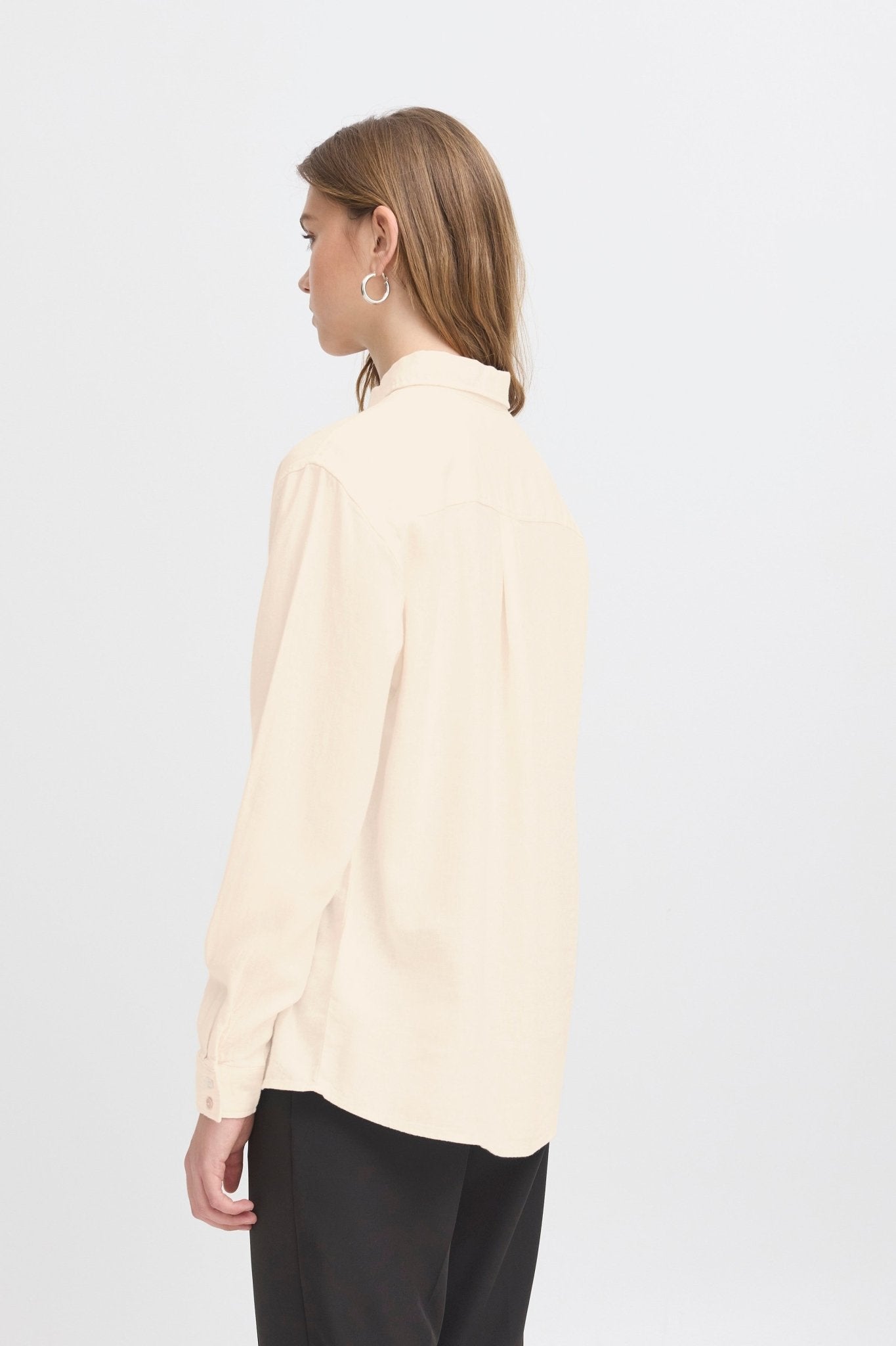 ICHI - IHLINNO Long sleeved shirt - 20122920 - Boutique Bubbles