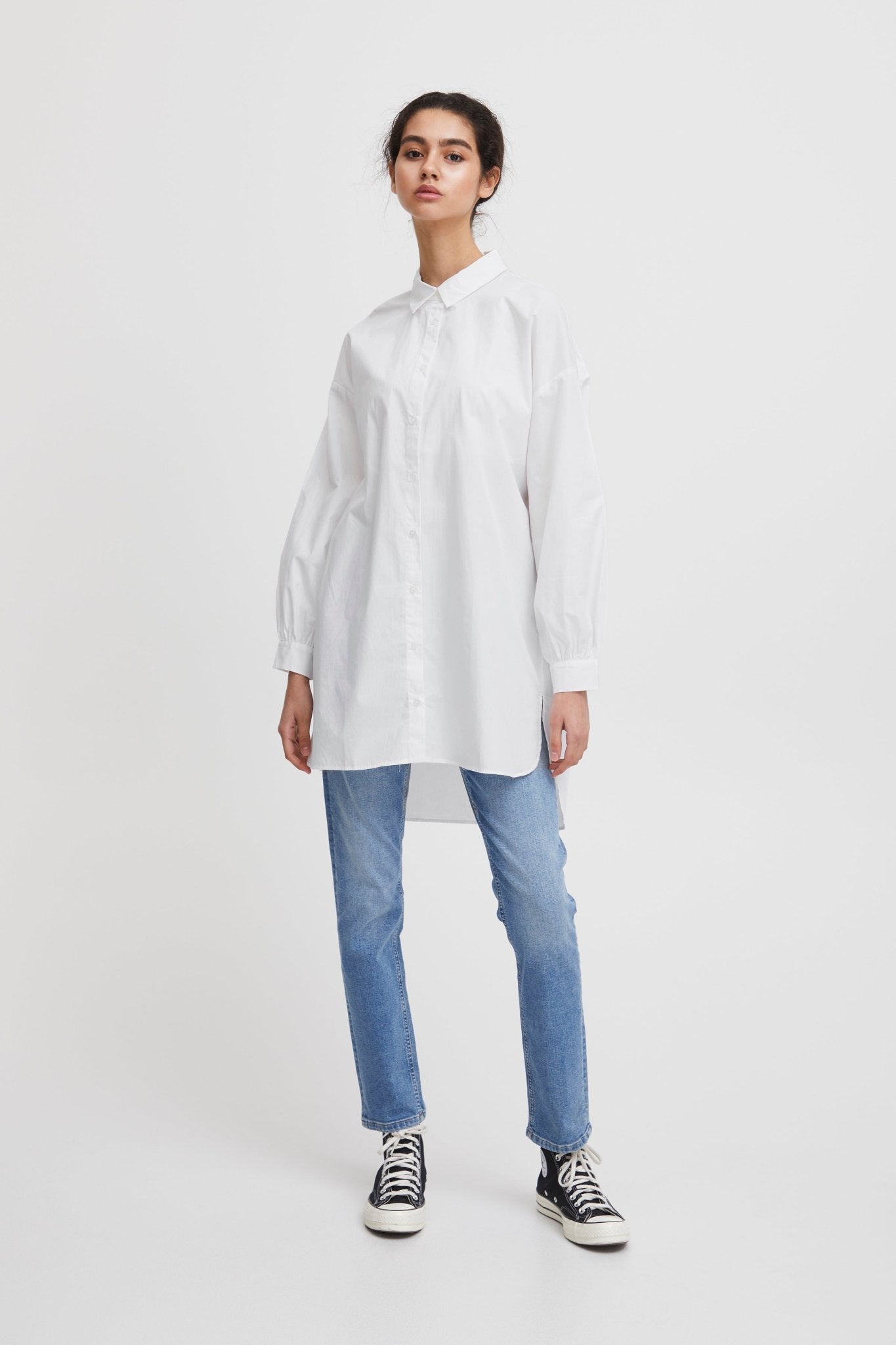 ICHI - IHLONG SHIRT - 20116226 - Boutique Bubbles