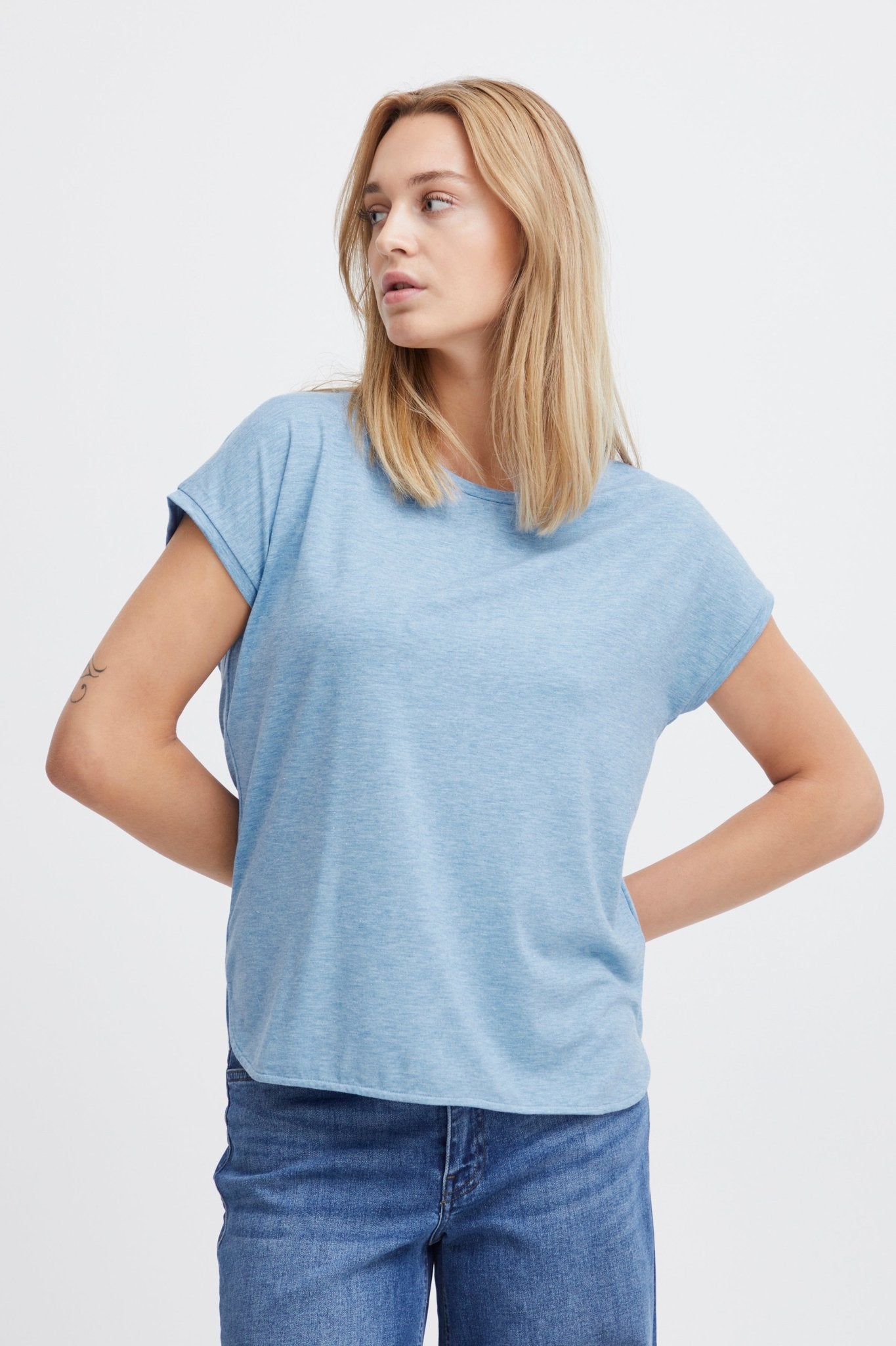 ICHI - IHREBEL SS6 T - SHIRT - 20109945 - Boutique Bubbles