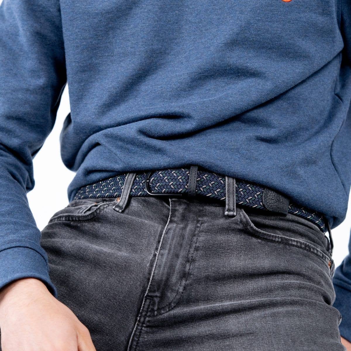 Knokke Elastic Braided Belt - Boutique Bubbles