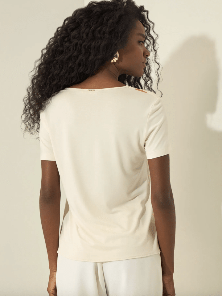 LEZ A LEZ - T - SHIRT FLORAL PRINT - 3510E - Boutique Bubbles