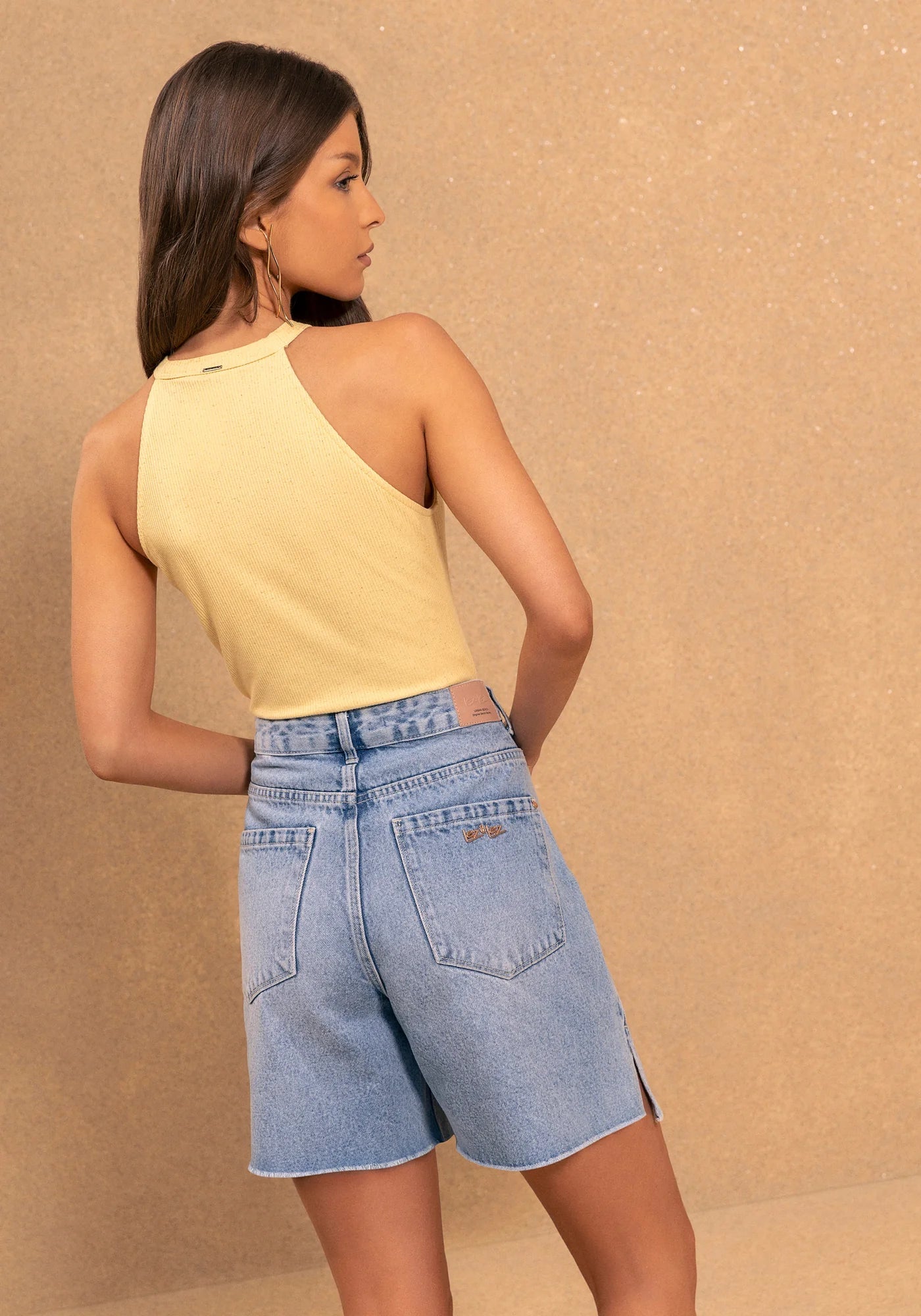 LEZ A LEZ - Top Fitted camisole with ribbed crew neck - 5077E - Boutique Bubbles