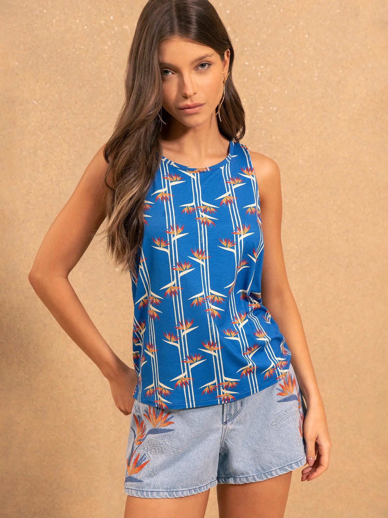 LEZ A LEZ - Top Stretchable Fitted Tank top - 5058E - Boutique Bubbles