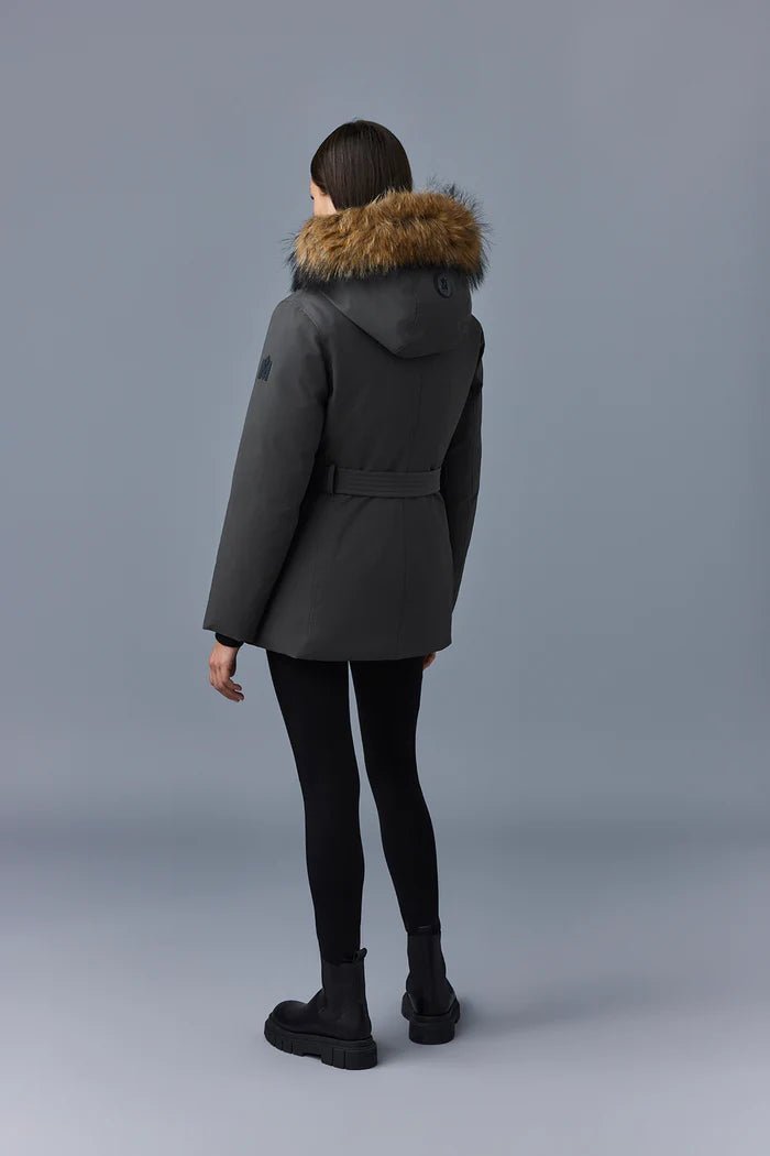 MACKAGE JENI - F - Down parka with removable bib and natural fur - Boutique Bubbles