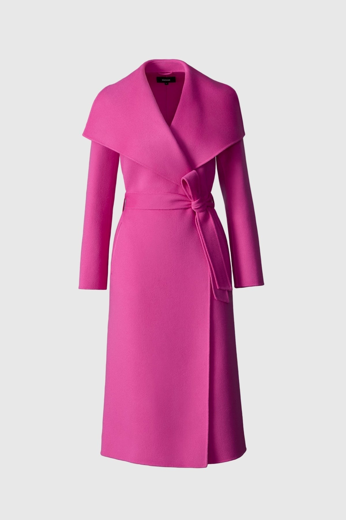 MACKAGE MAI - CN - Double - Face Wool Wrap Coat - Boutique Bubbles