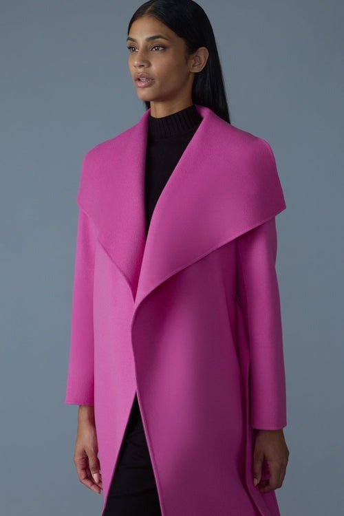 MACKAGE MAI - CN - Double - Face Wool Wrap Coat - Boutique Bubbles
