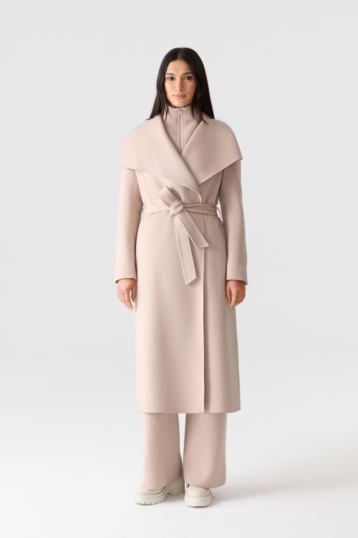 MACKAGE MAI - CN - Double - Face Wool Wrap Coat - Boutique Bubbles