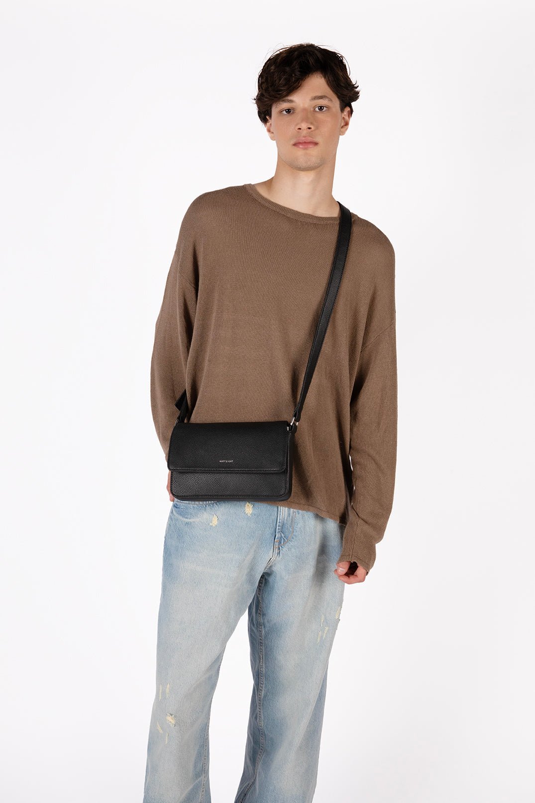 MATT&NAT - DAK Vegan Crossbody Bag - Grain - Boutique Bubbles