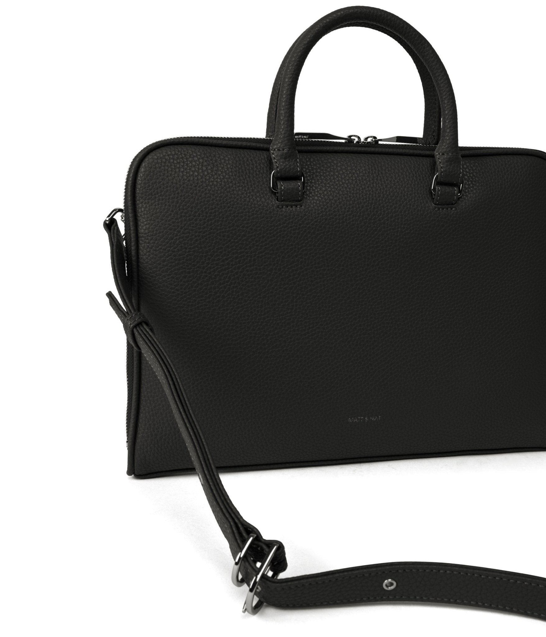 MATT&NAT - HOLDER Slim Vegan Briefcase - Purity - Boutique Bubbles