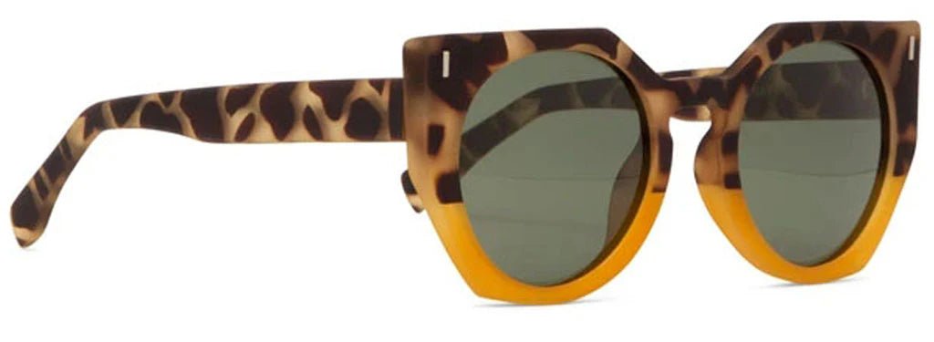 MATT&NAT MULE - Leopard Round Sunglasses - Boutique Bubbles