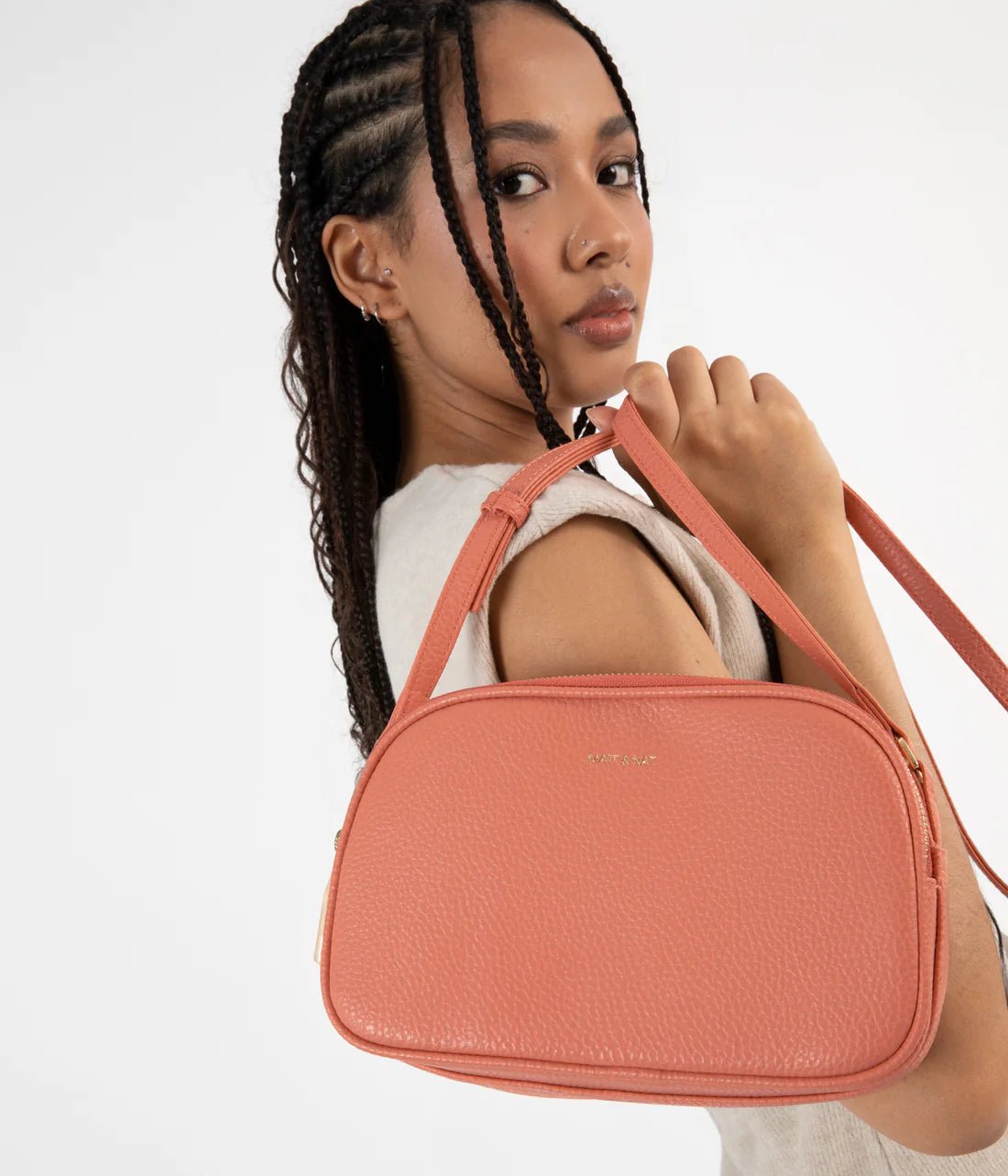 MATT&NAT PAIR Purity - Vegan Crossbody Bag - Boutique Bubbles