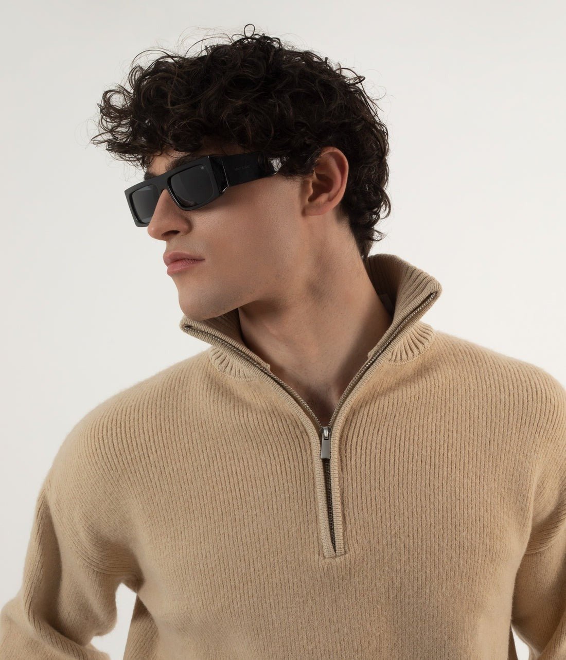 MATT&NAT SAWAI - 2 - Recycled Rectangle Sunglasses - Boutique Bubbles