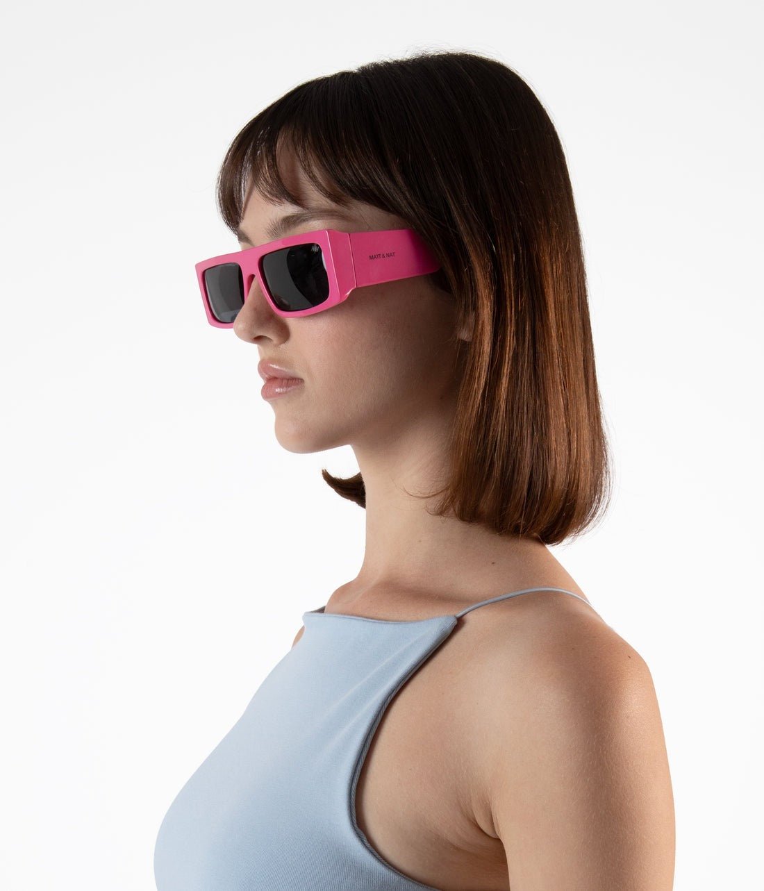 MATT&NAT SAWAI - 2 - Recycled Rectangle Sunglasses - Boutique Bubbles
