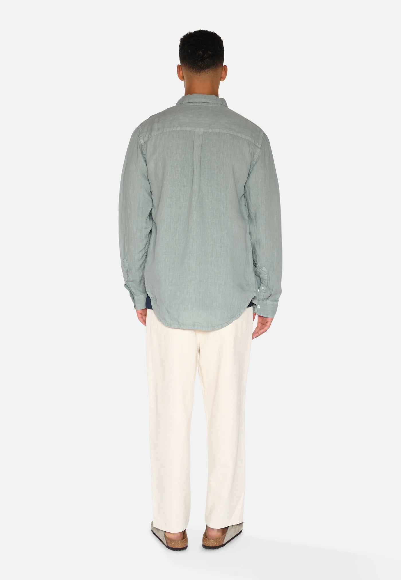 Minimum - Colt long sleeved reg linen shirt - 4115 - Boutique Bubbles