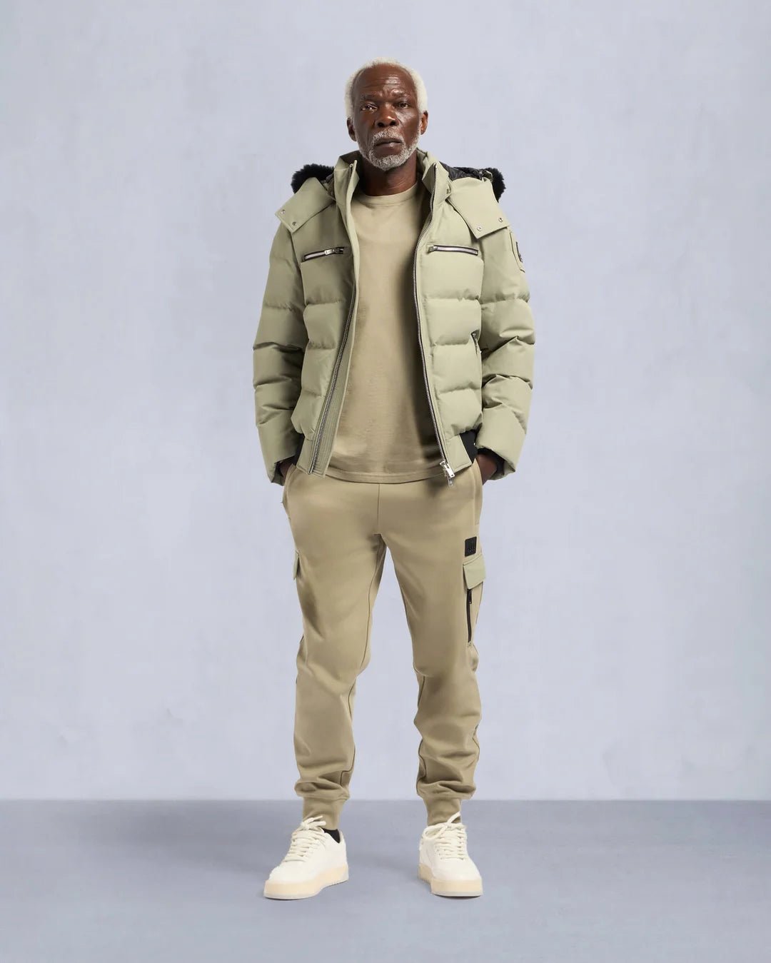 MOOSE KNUCKLES - CLOUD SHEARLING BOMBER JACKET MENS - M34MB005S - Boutique Bubbles