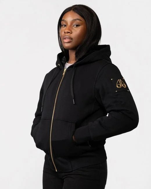 MOOSE KNUCKLES - MADISON BUNNY GOLD JACKET WOMENS - M34LS636G - Boutique Bubbles