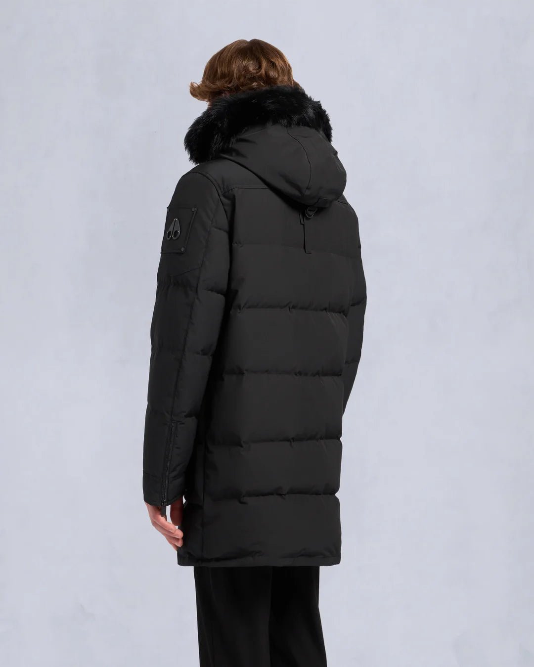 MOOSE KNUCKLES - ONYX SHEARLING BIG RIDGE PARKA - M33MP210S - Boutique Bubbles