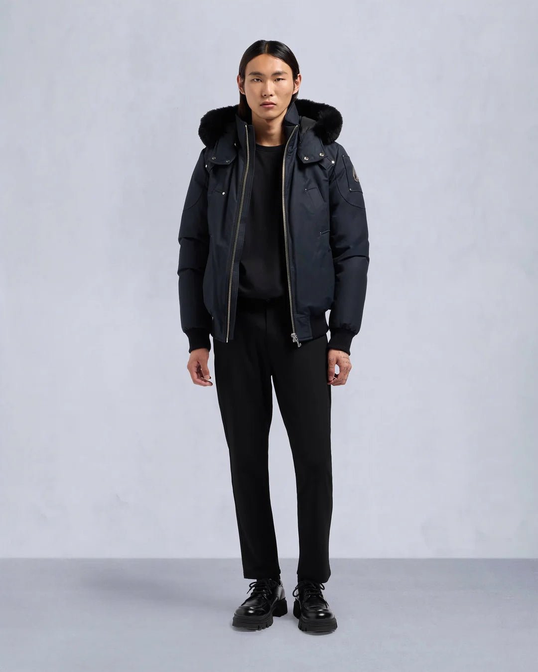 MOOSE KNUCKLES - ORIGINAL BALLISTIC BOMBER FUR - MK2000MB - Boutique Bubbles